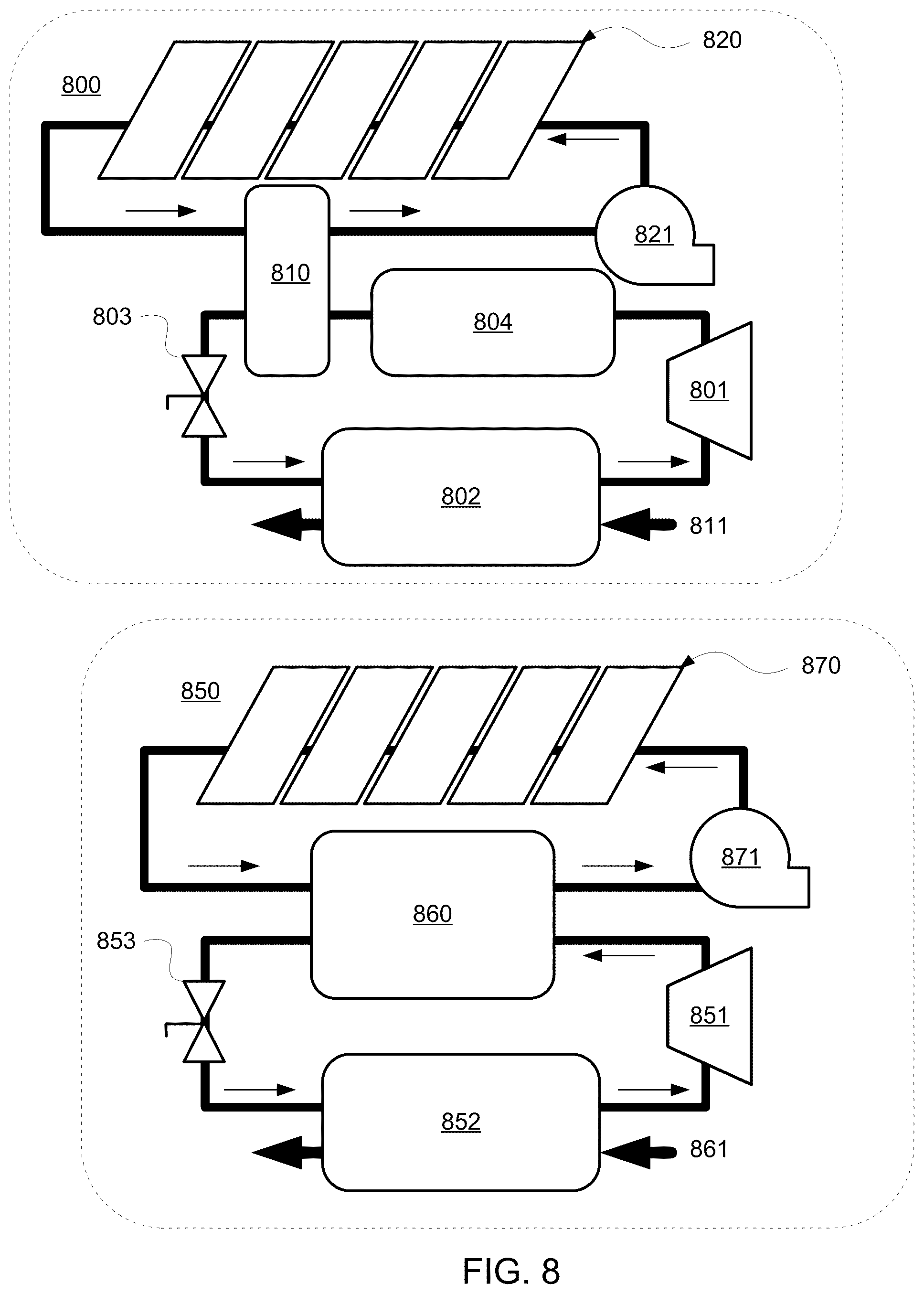 Patent US12460831 Figure 5 – Cooling panel system