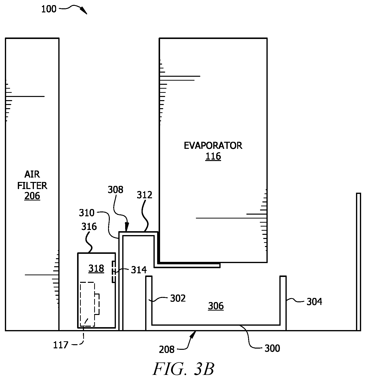 Patent US12460832 Figure 4 – Refrigerant detection for a cooling system