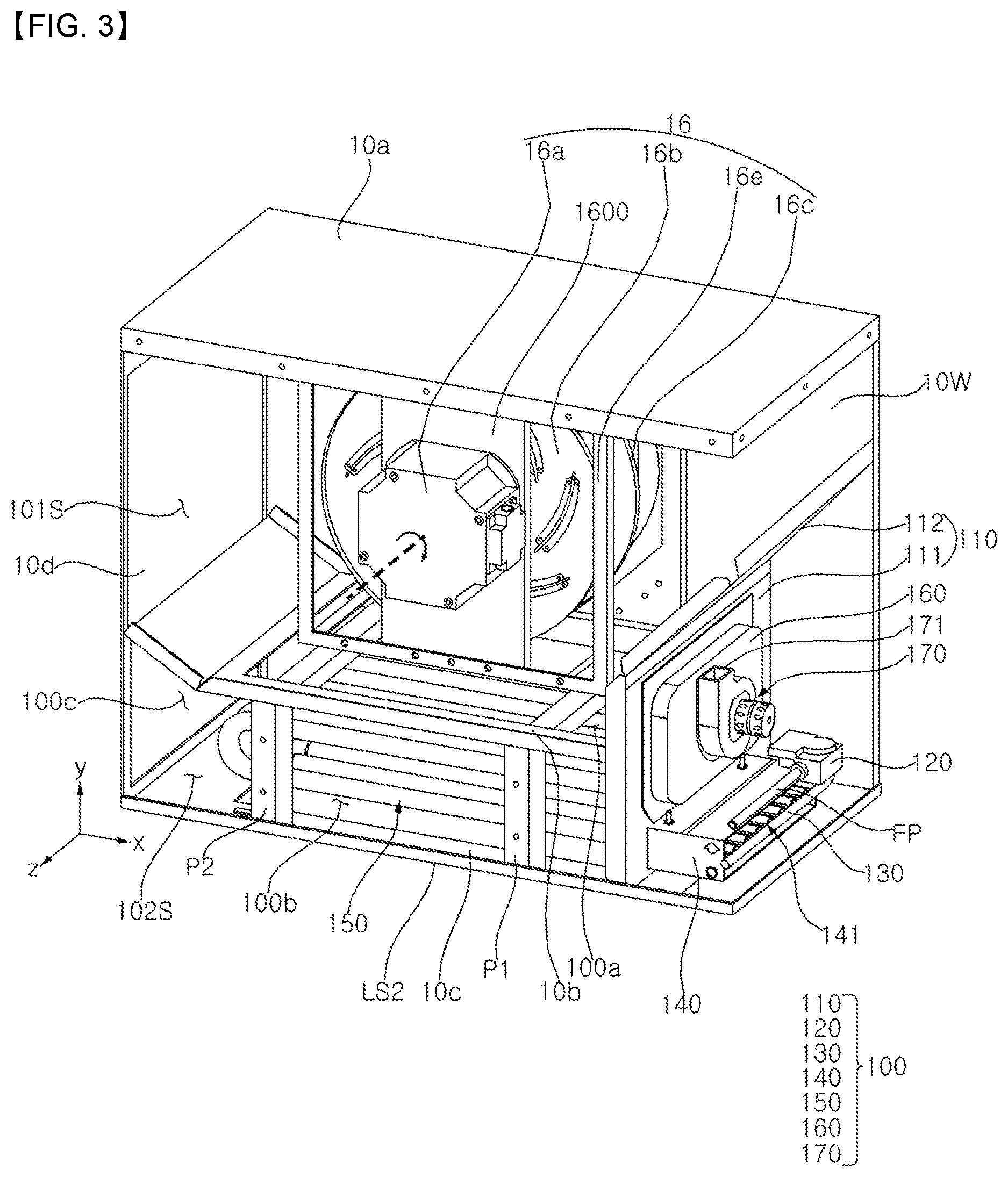 Patent US12460837 Figure 3 – Gas furnace and air conditioner having the same
