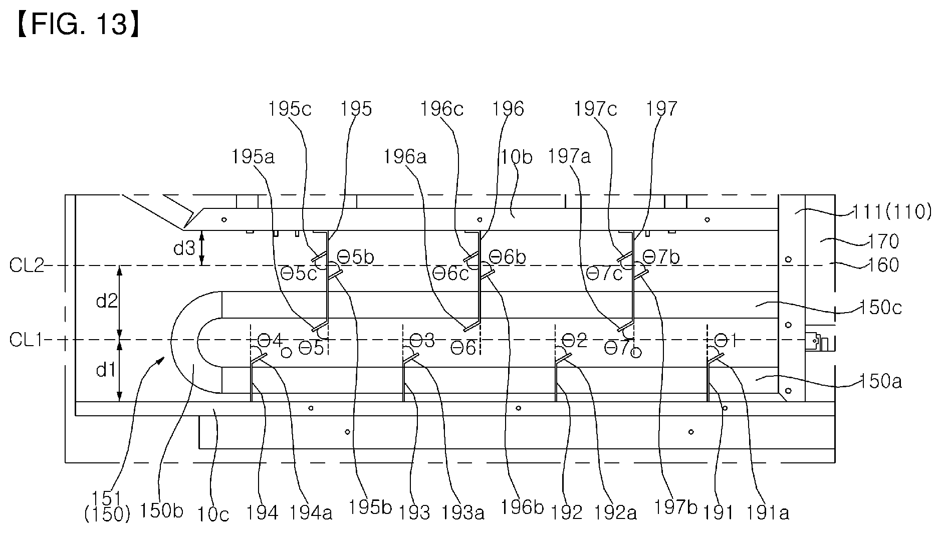Patent US12460837 Figure 13 – Gas furnace and air conditioner having the same