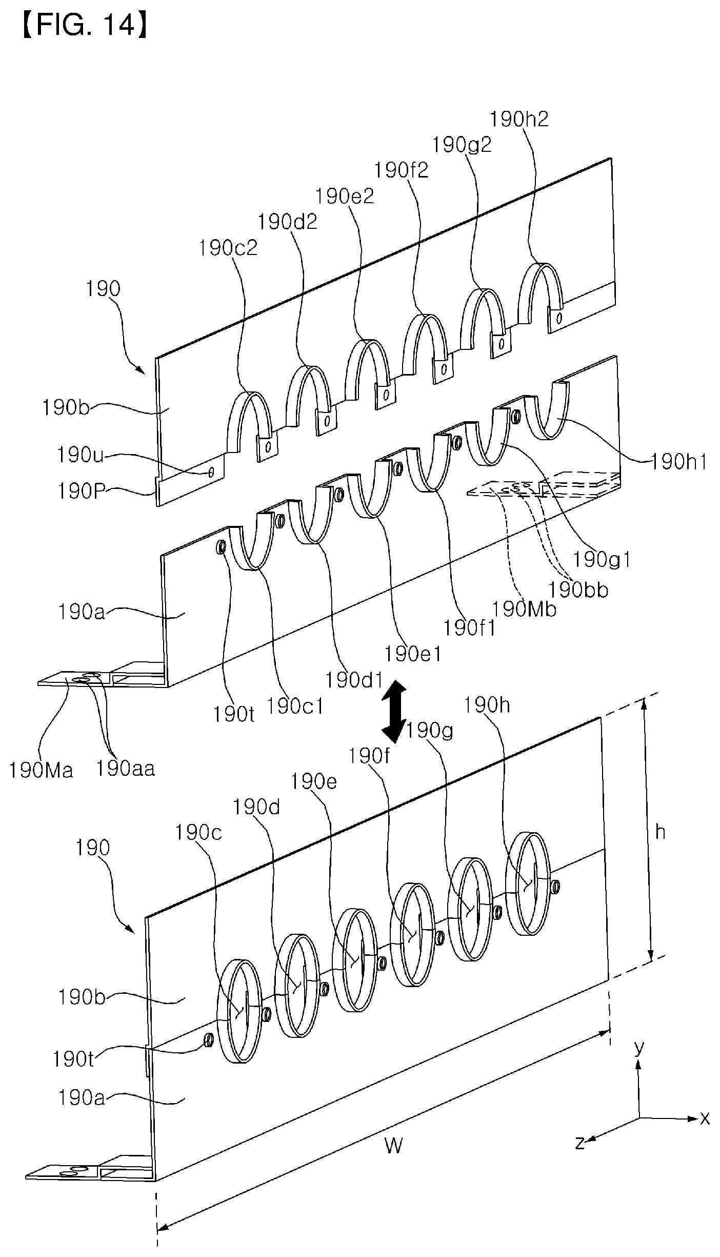 Patent US12460837 Figure 14 – Gas furnace and air conditioner having the same