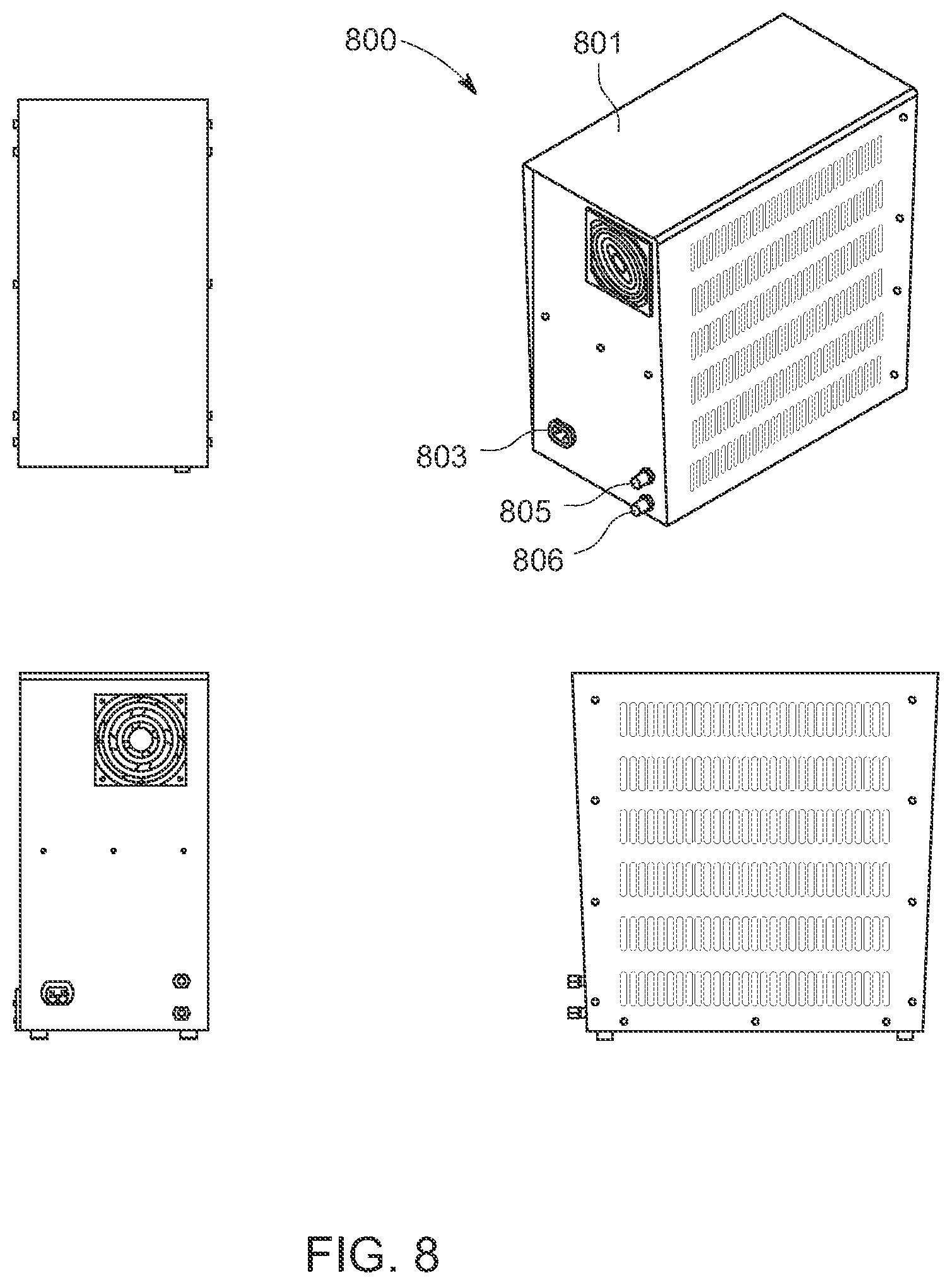 Patent US12460842 Figure 9 – High-pressure fluid chromatography system using interior-to-exterior column pressure equalization