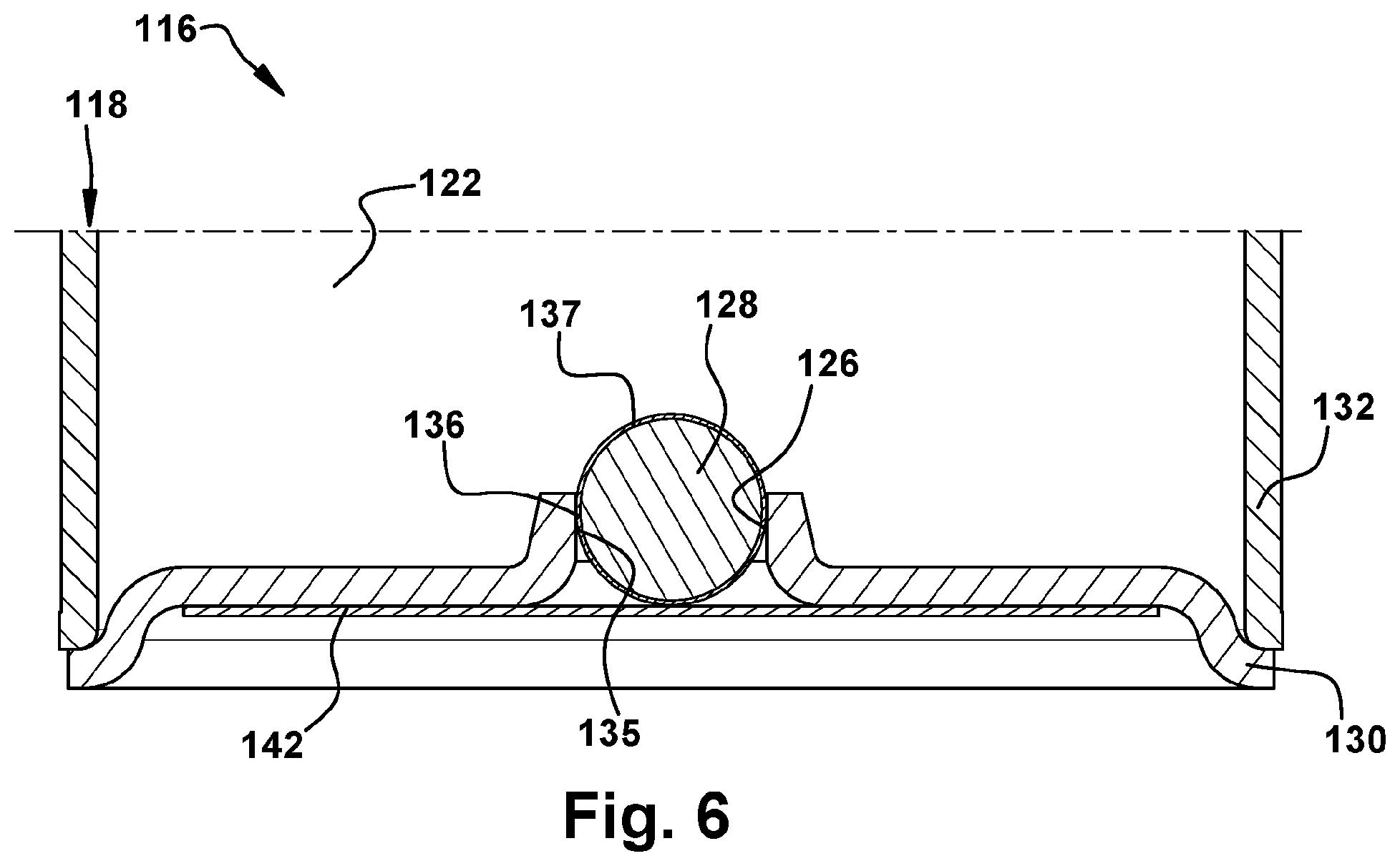 Patent US12460844 Figure 4 – Ball seal for thermal sensor assembly of thermostatic expansion valve