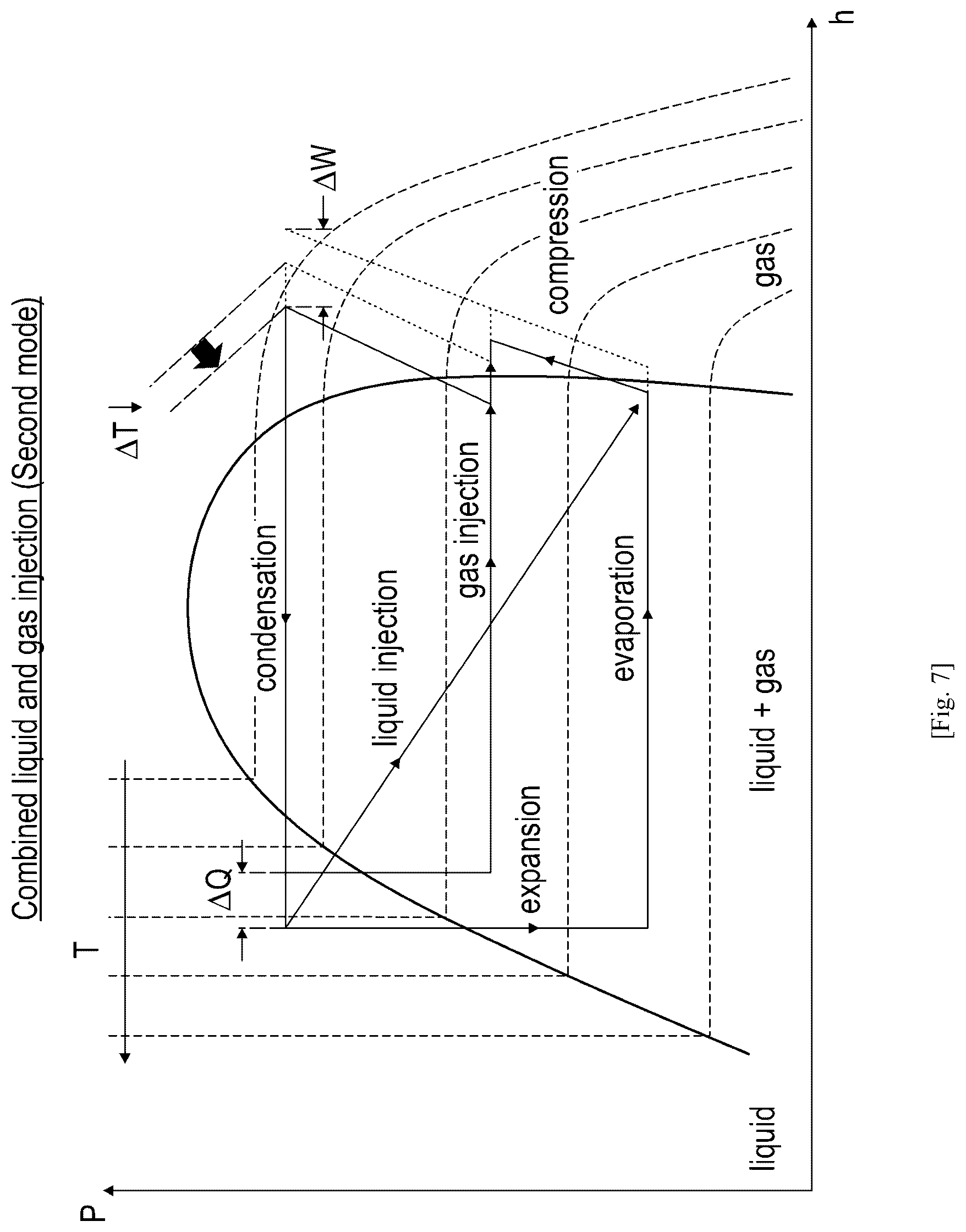 Patent US12460852 Figure 8 – Heat pump