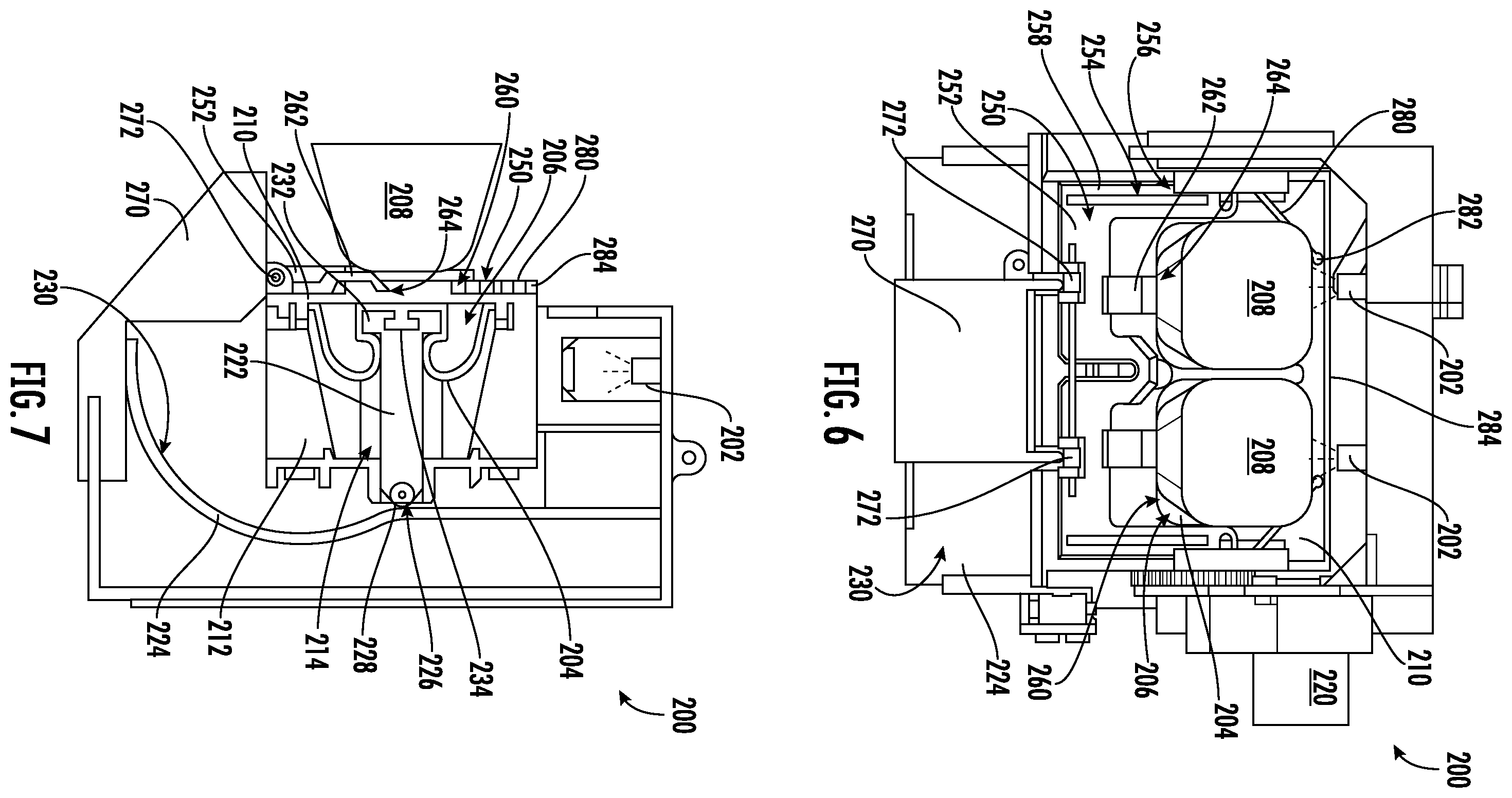 Patent US12460854 Figure 5 – Sweep assembly for a refrigerator icemaker