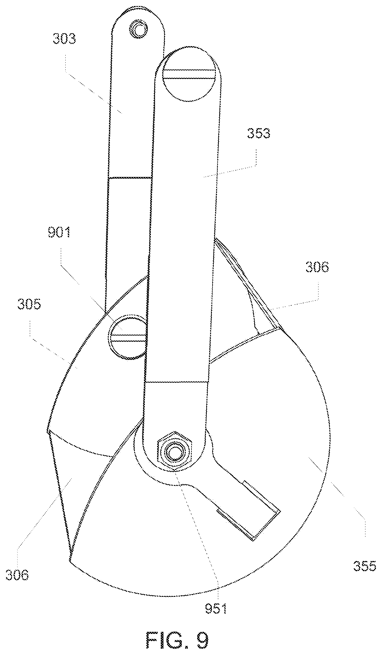 Patent US12460855 Figure 9 – Coolers with telescoping apparatus for access of separate contents