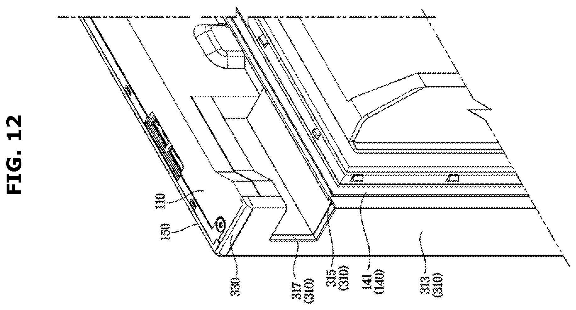 Patent US12460856 Figure 12 – Refrigerator