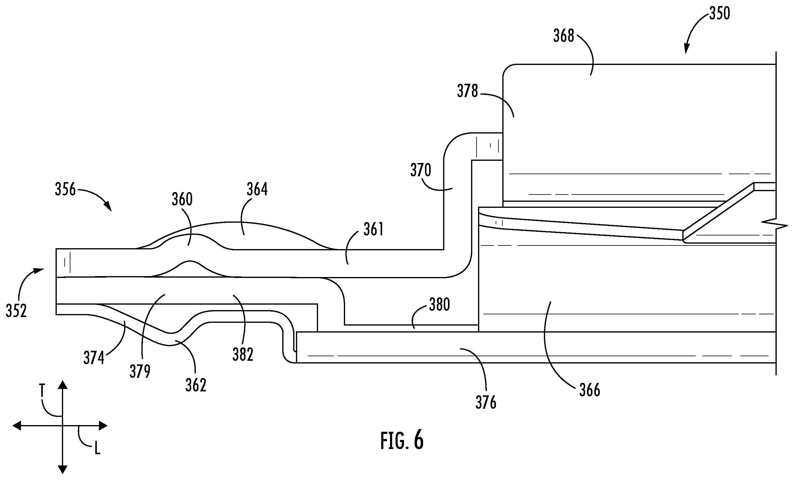 Patent US12460858 Figure 6 – Snap fit attachment feature for a mullion assembly of a refrigerator appliance