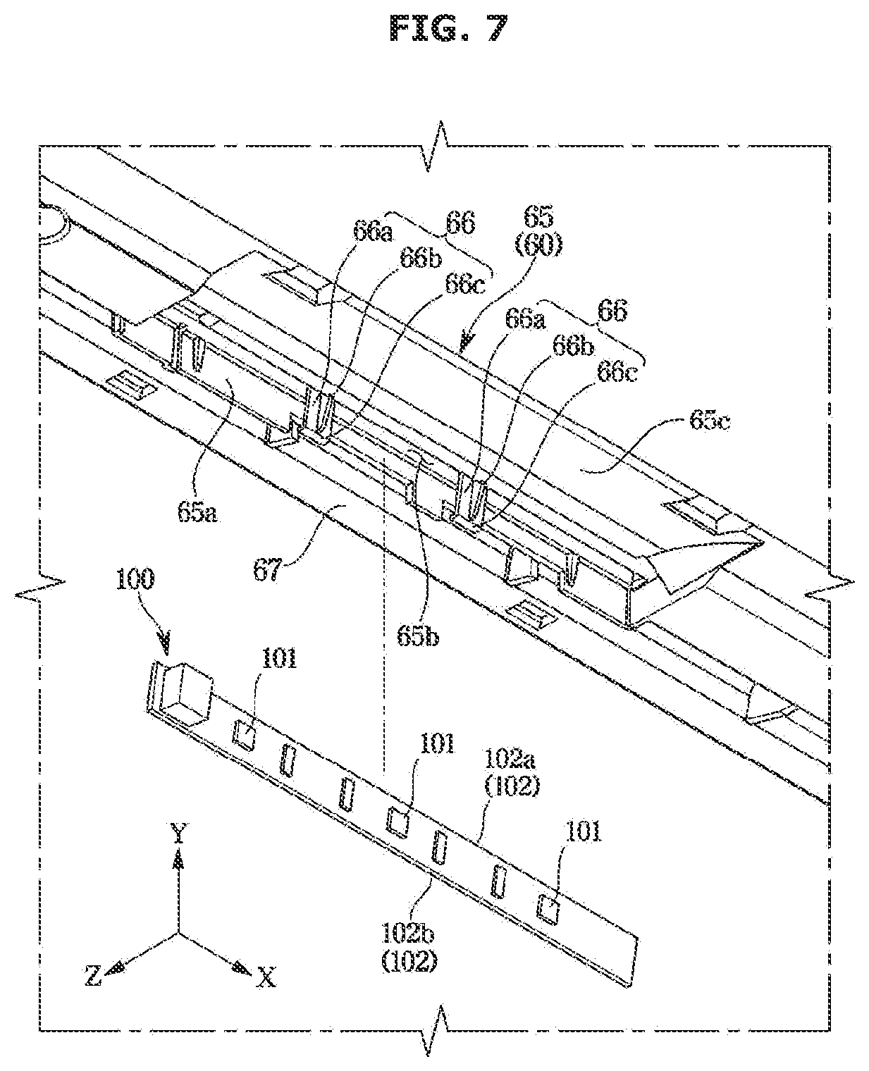 Patent US12460859 Figure 7 – Refrigerator