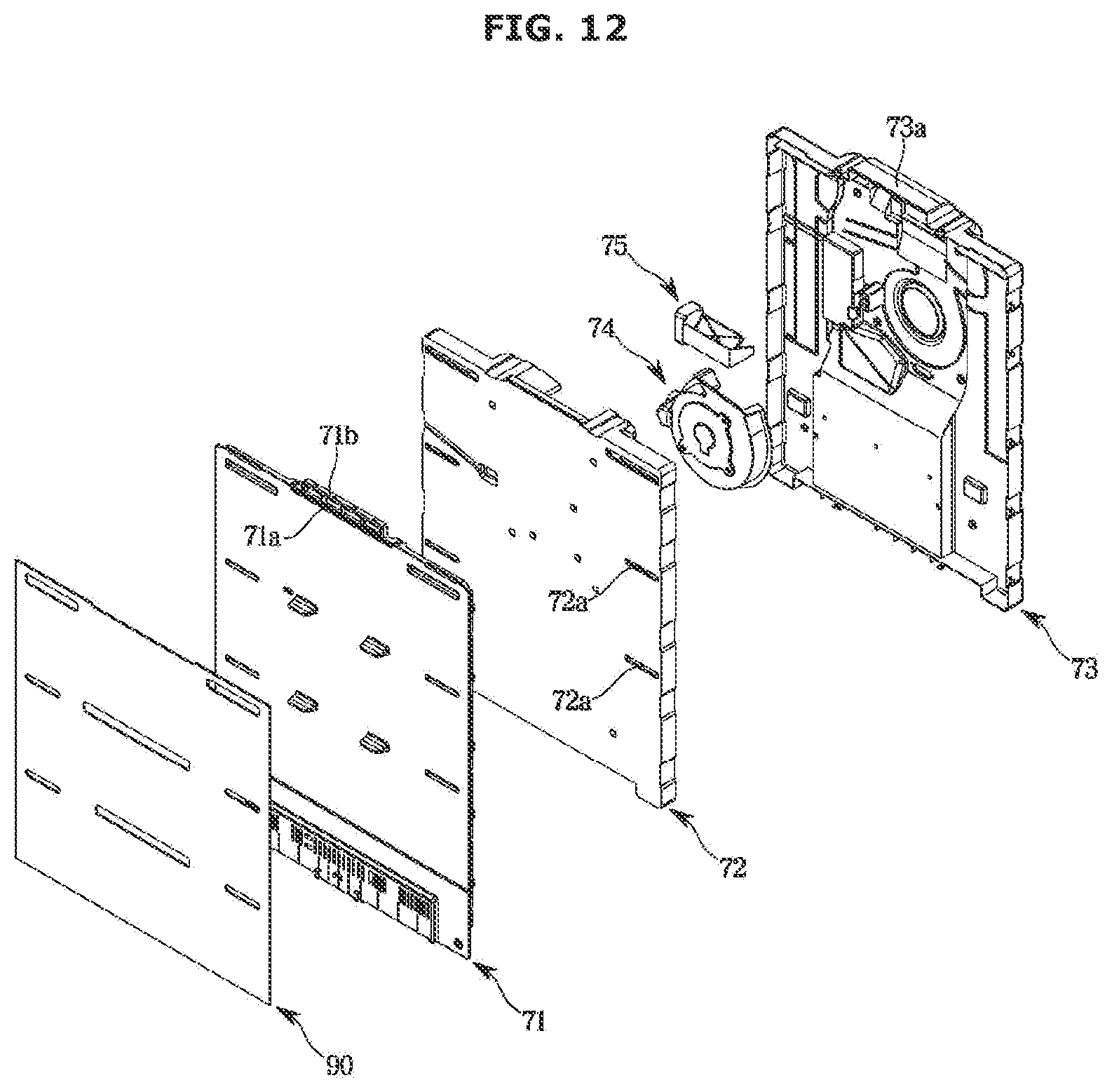 Patent US12460859 Figure 12 – Refrigerator