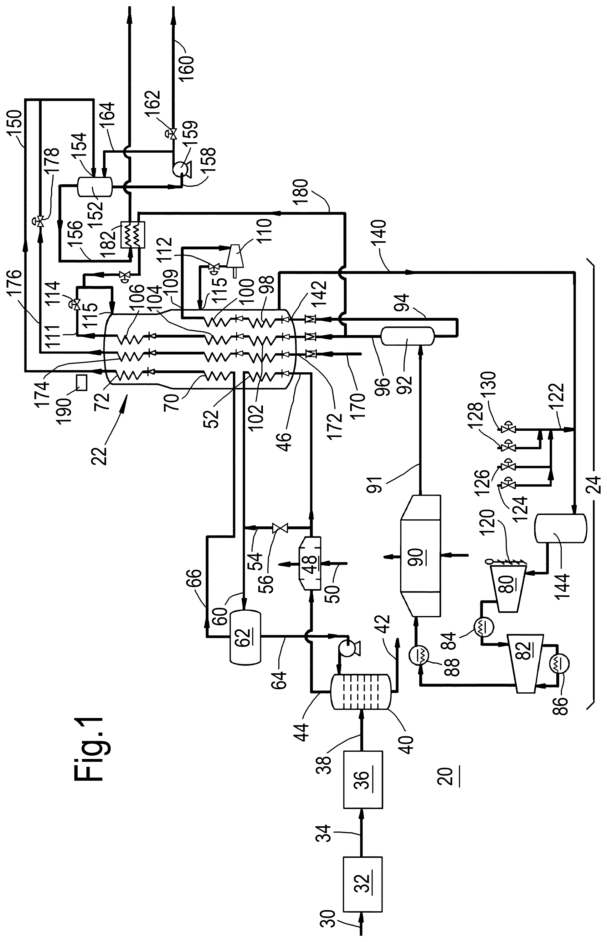 Patent US12460861 Figure 1 – Method and system for production optimization