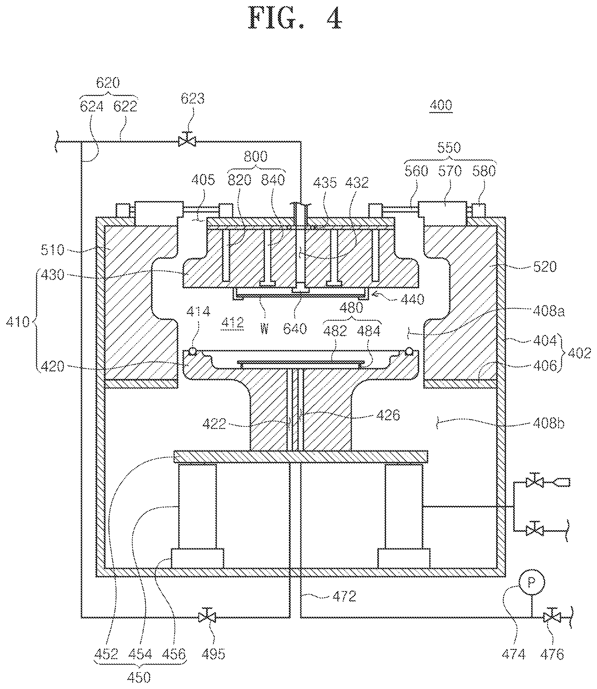 Patent US12460863 Figure 4 – Apparatus for treating a substrate