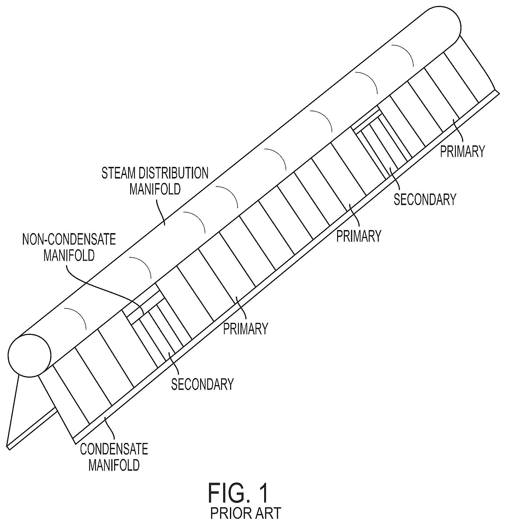 Patent US12460866 Figure 1 – Advanced large scale field-erected air cooled industrial steam condenser
