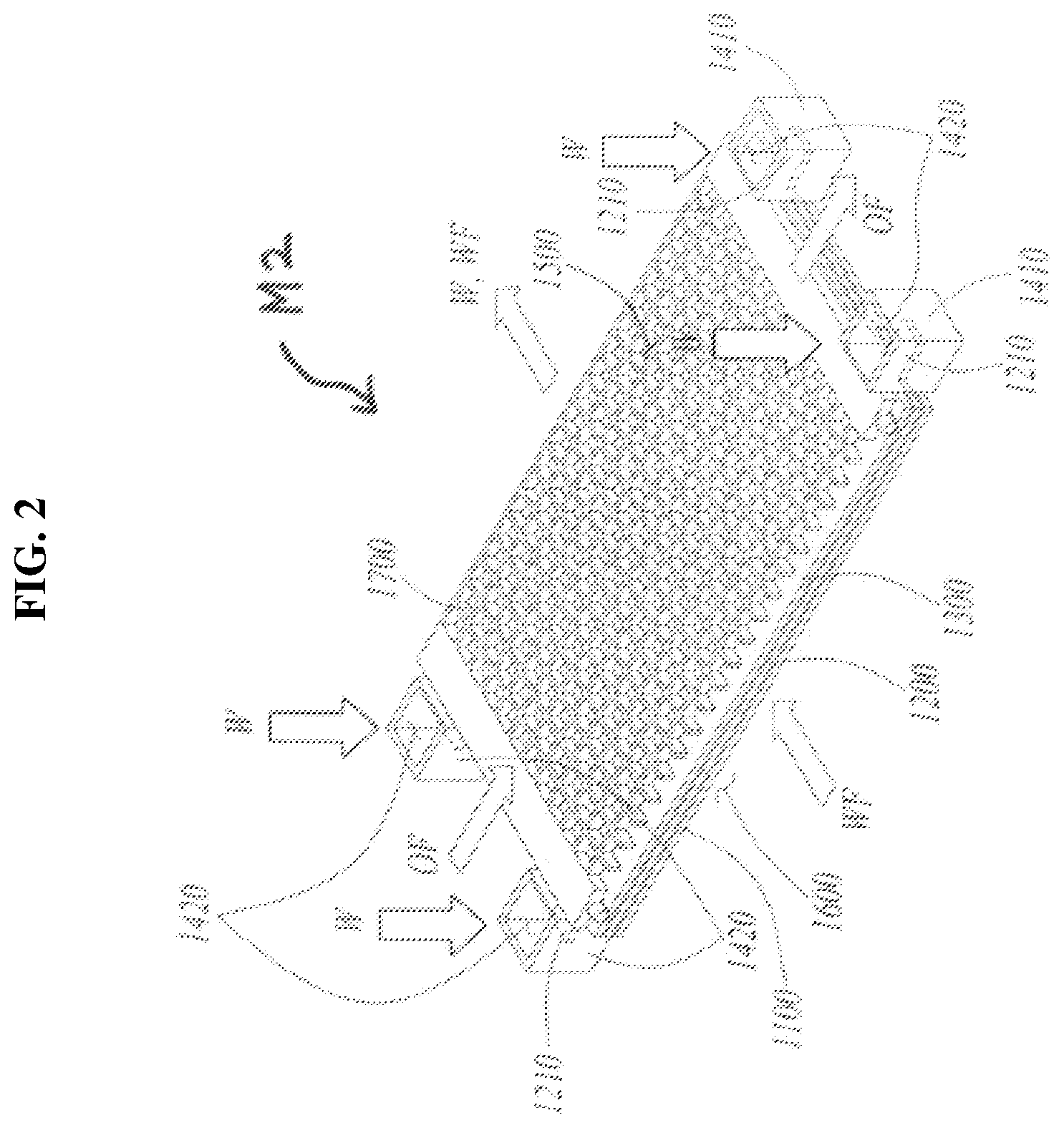 Patent US12460868 Figure 2 – Indirect evaporative cooling apparatus and cooling system including the same