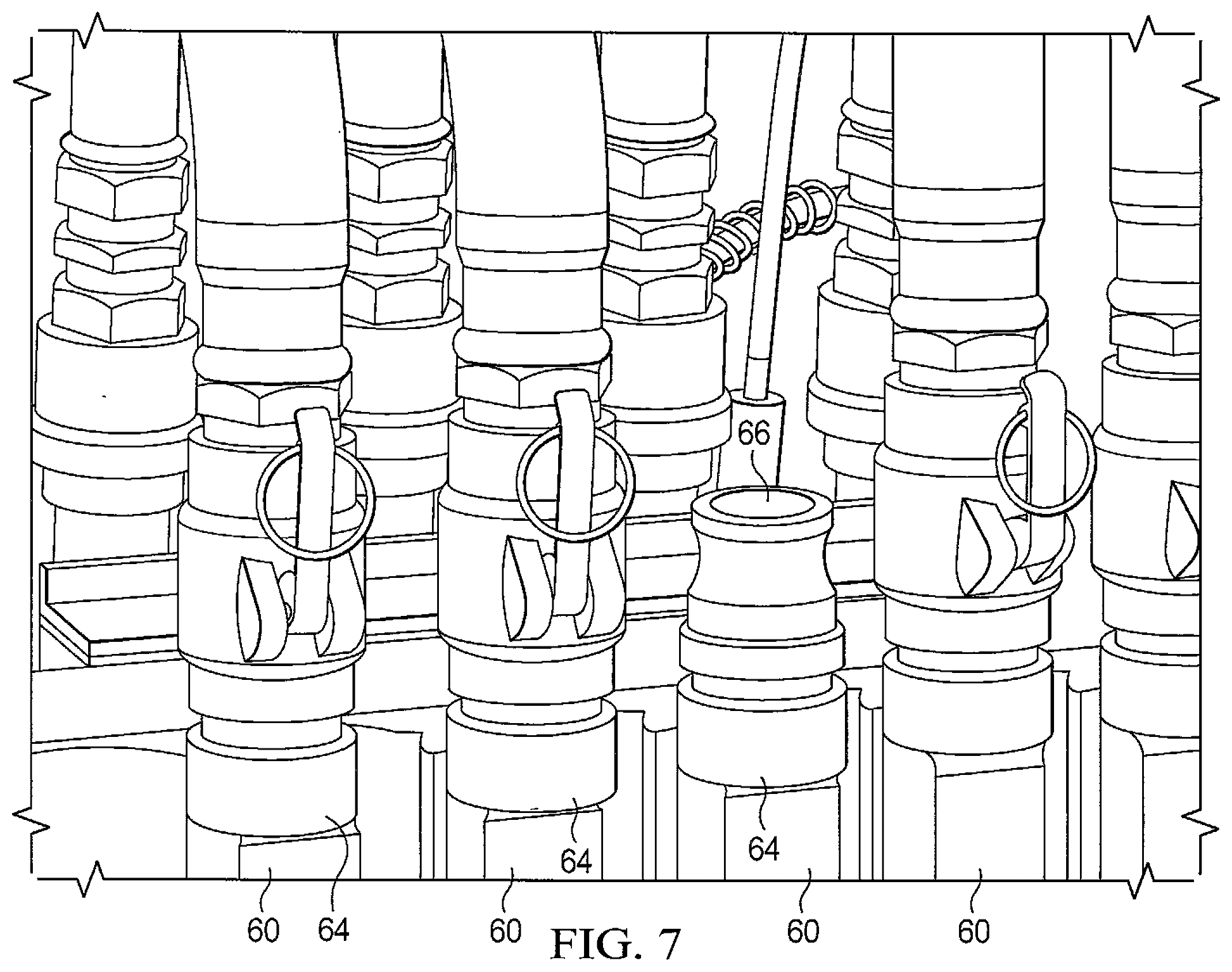 Patent US12460873 Figure 7 – Heat exchanger, plate element therefor, and method of construction