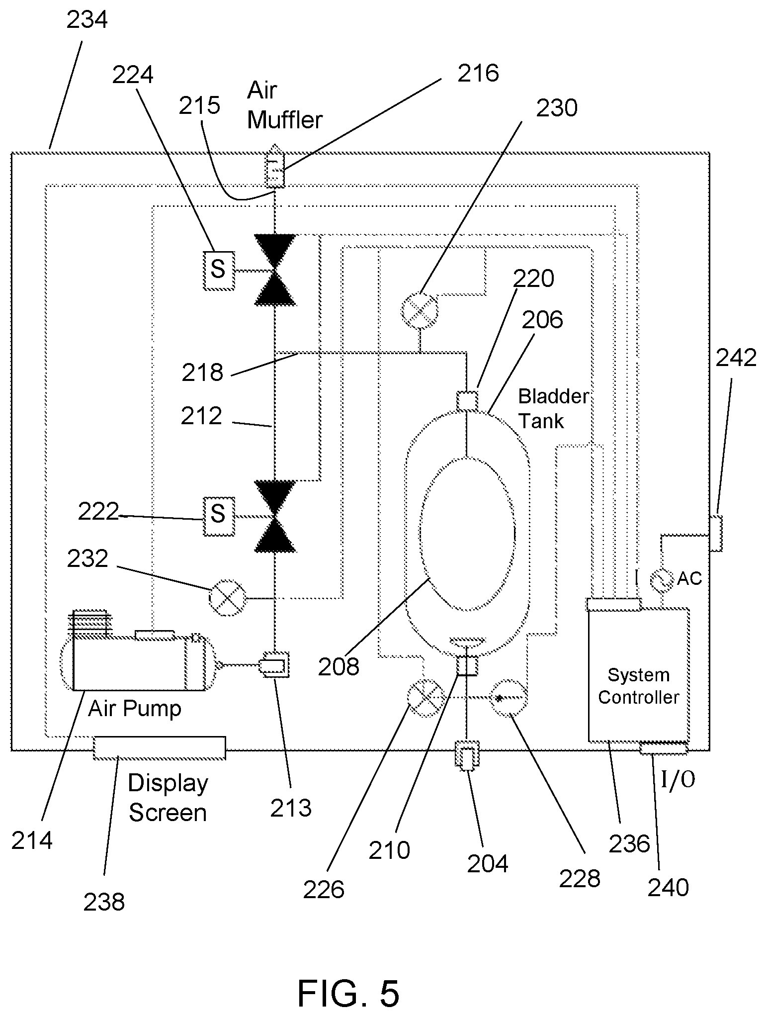 Patent US12460874 Figure 4 – Two-phase refrigerant pump bladder control system