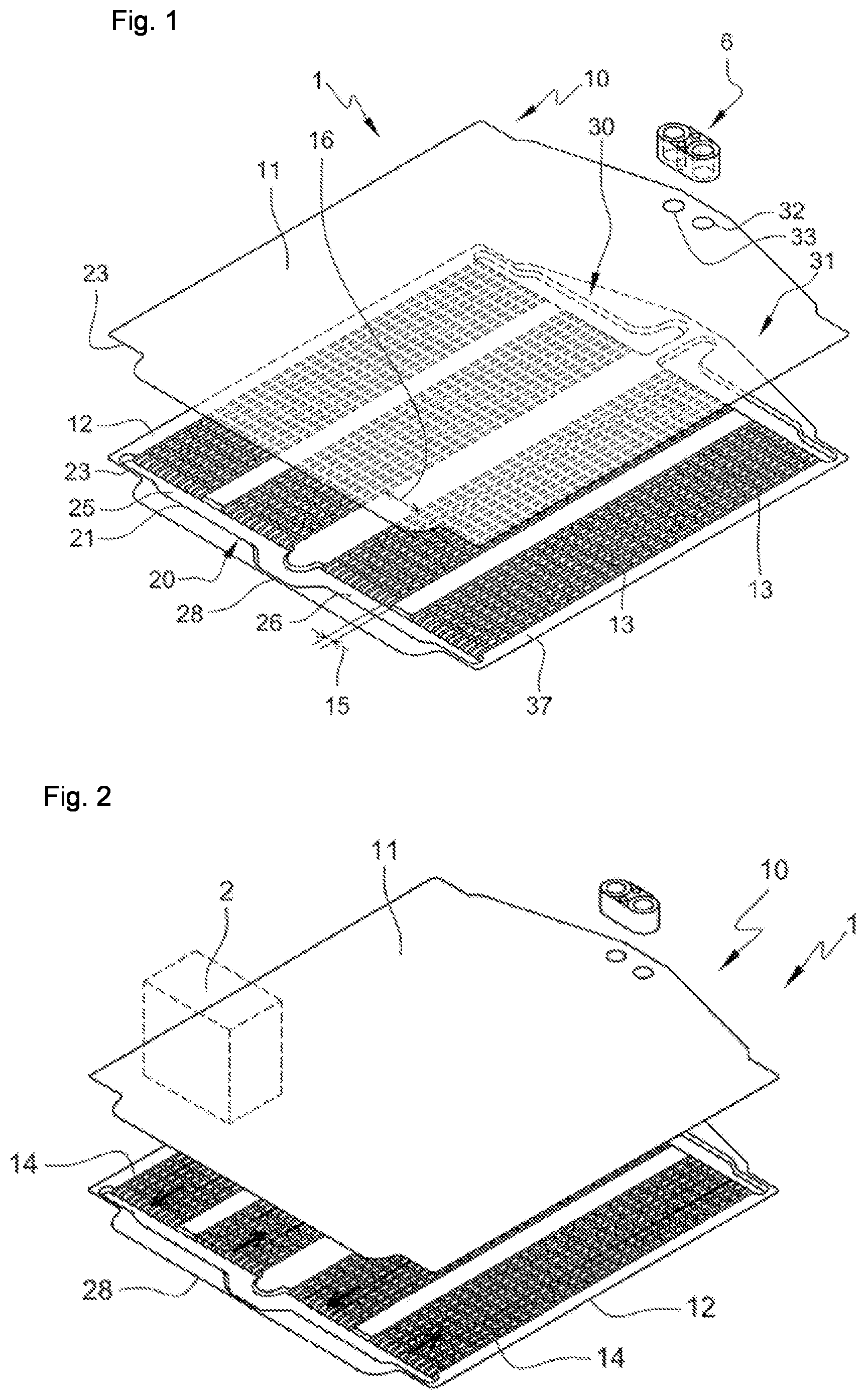 Patent US12460877 Figure 1 – Thermal regulation device for a motor vehicle, especially for cooling