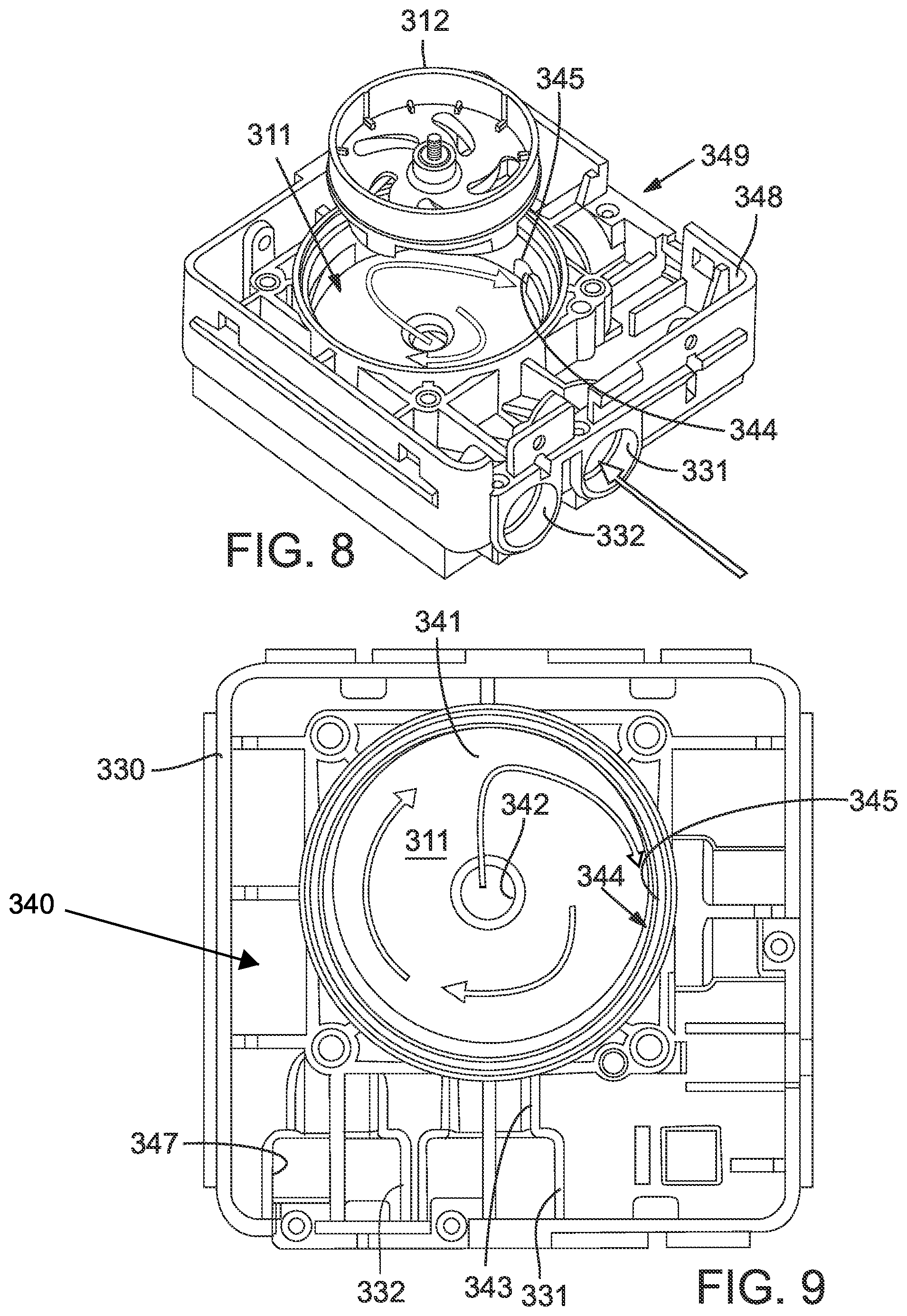 Patent US12460878 Figure 5 – Fluid heat exchange systems