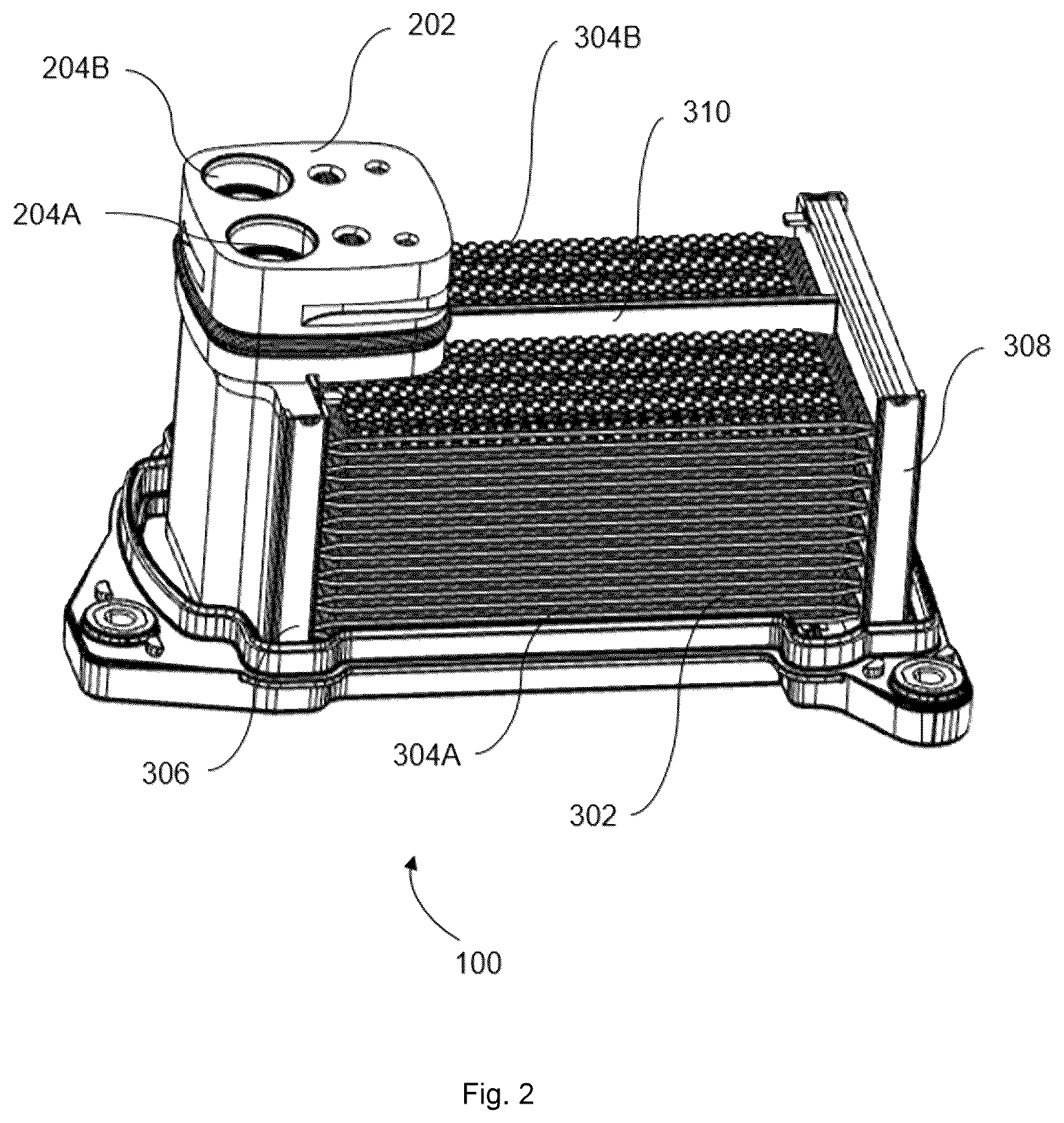Patent US12460879 Figure 2 – Heat exchanger