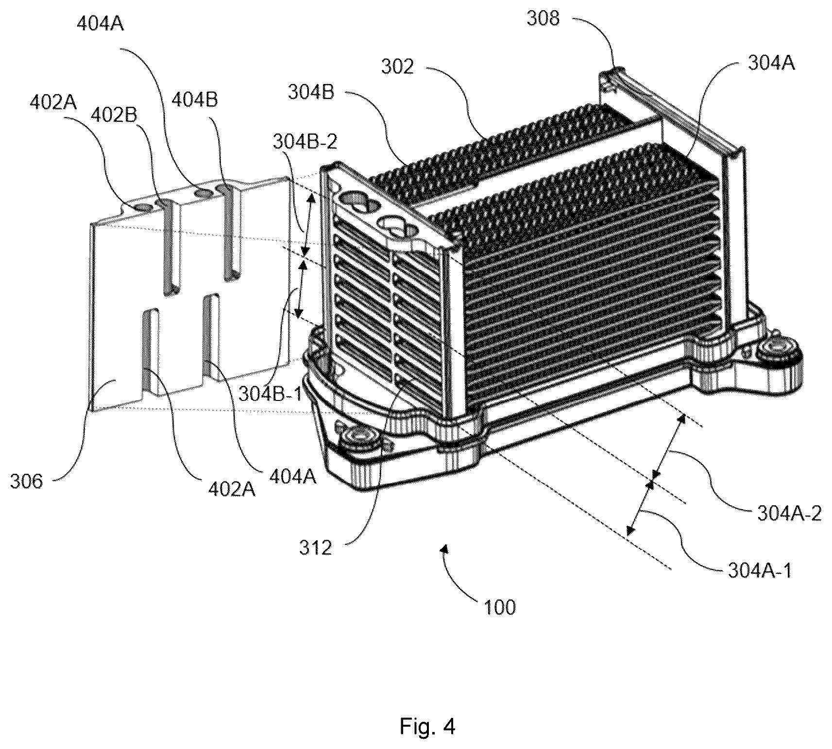 Patent US12460879 Figure 4 – Heat exchanger