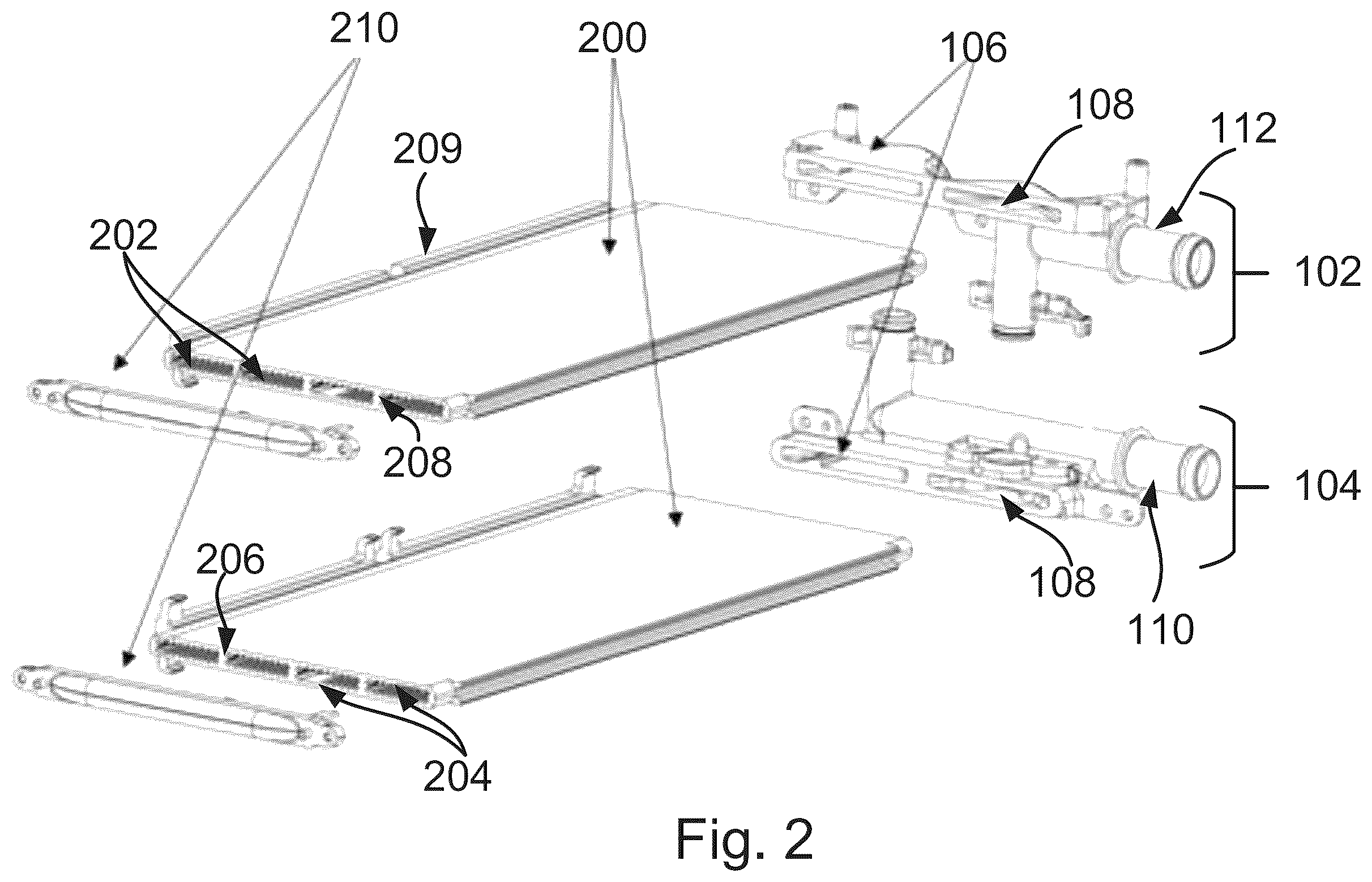 Patent US12460880 Figure 2 – Manifold for a coldplate cooling system