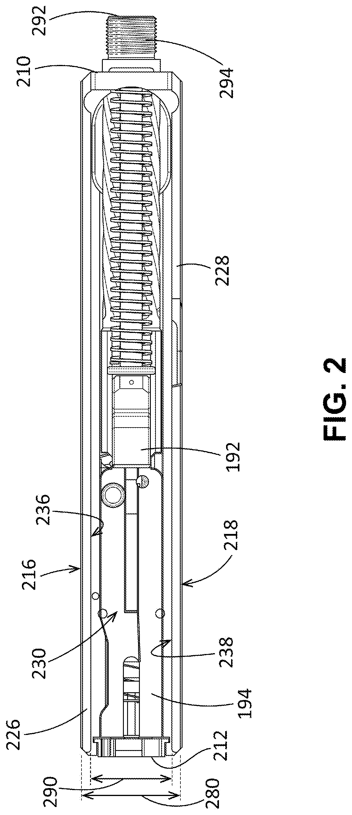 Patent US12460887 Figure 2 – Suppressor