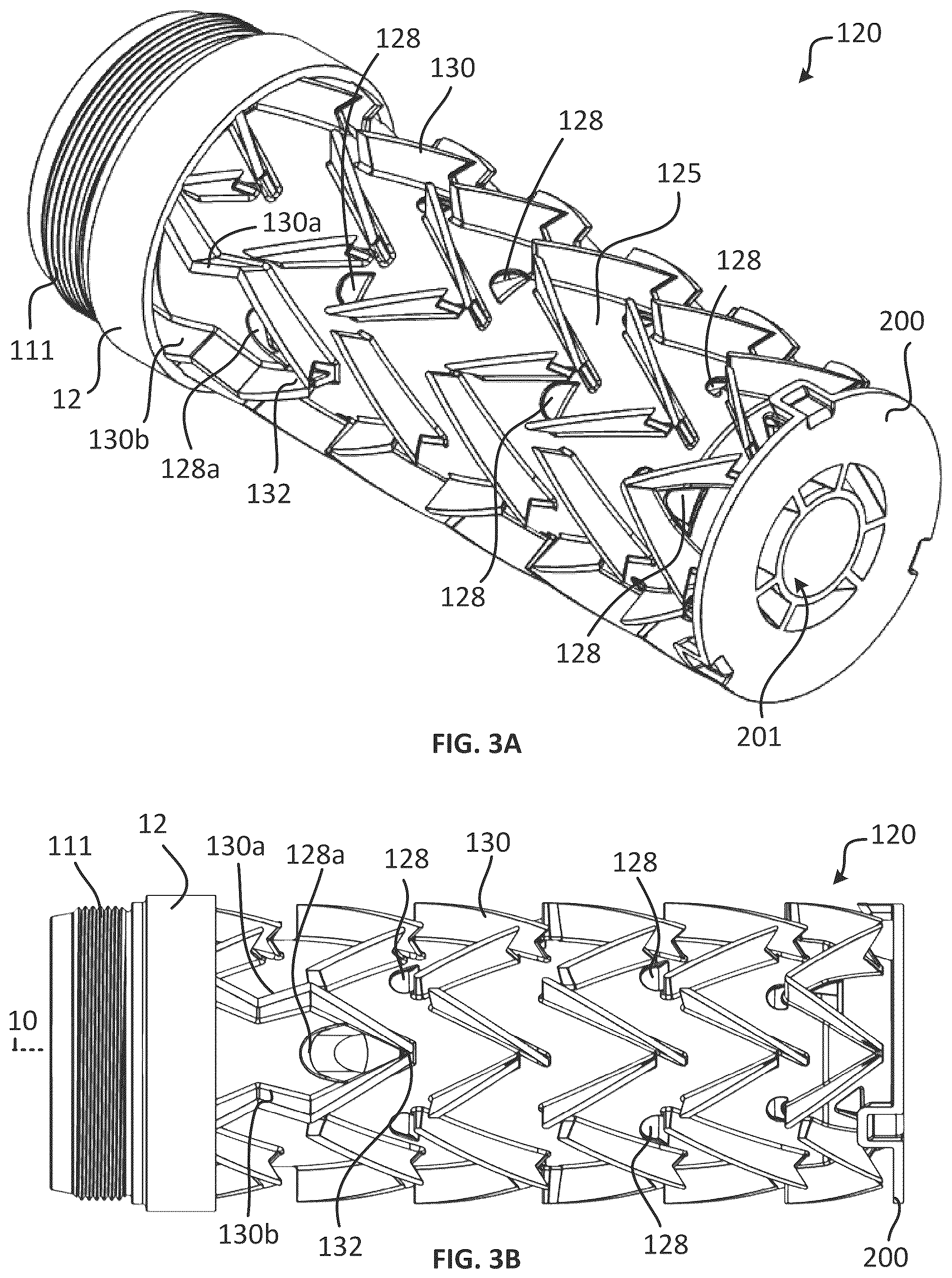 Patent US12460888 Figure 2 – Suppressor with gas cross flow and reduced back pressure