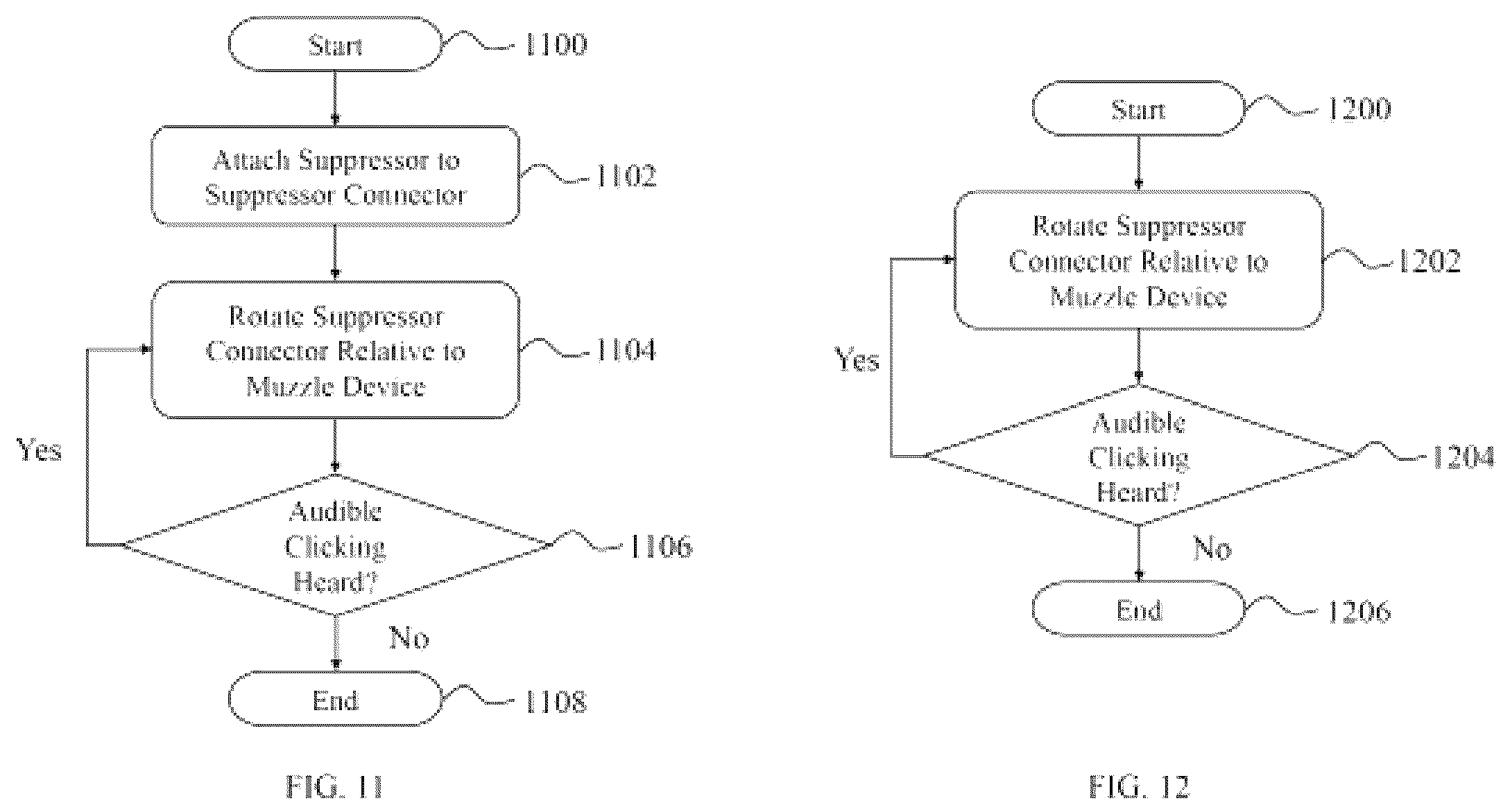 Patent US12460889 Figure 7 – Suppressor connector for firearms