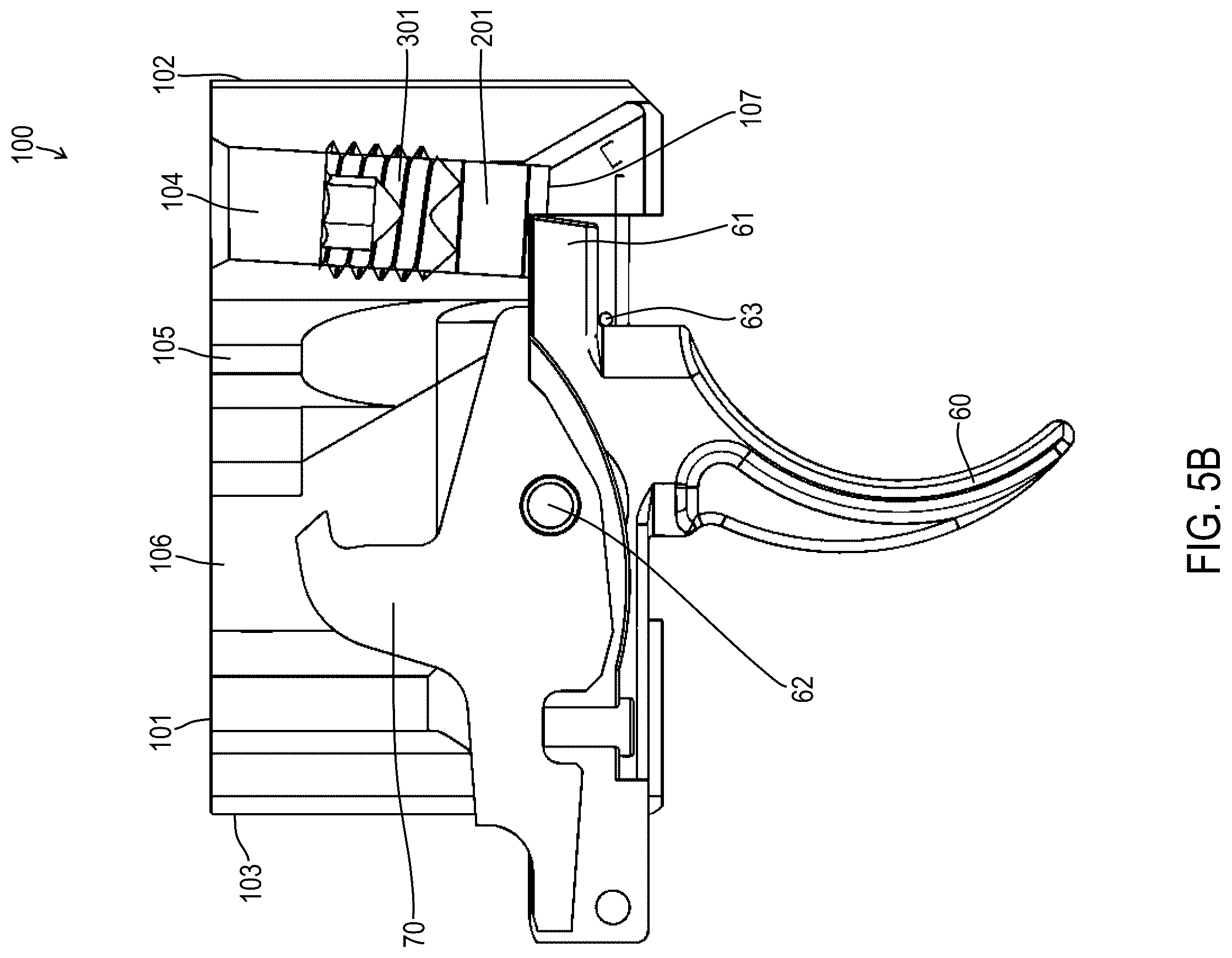 Patent US12460890 Figure 8 – Simulated trigger assemblies