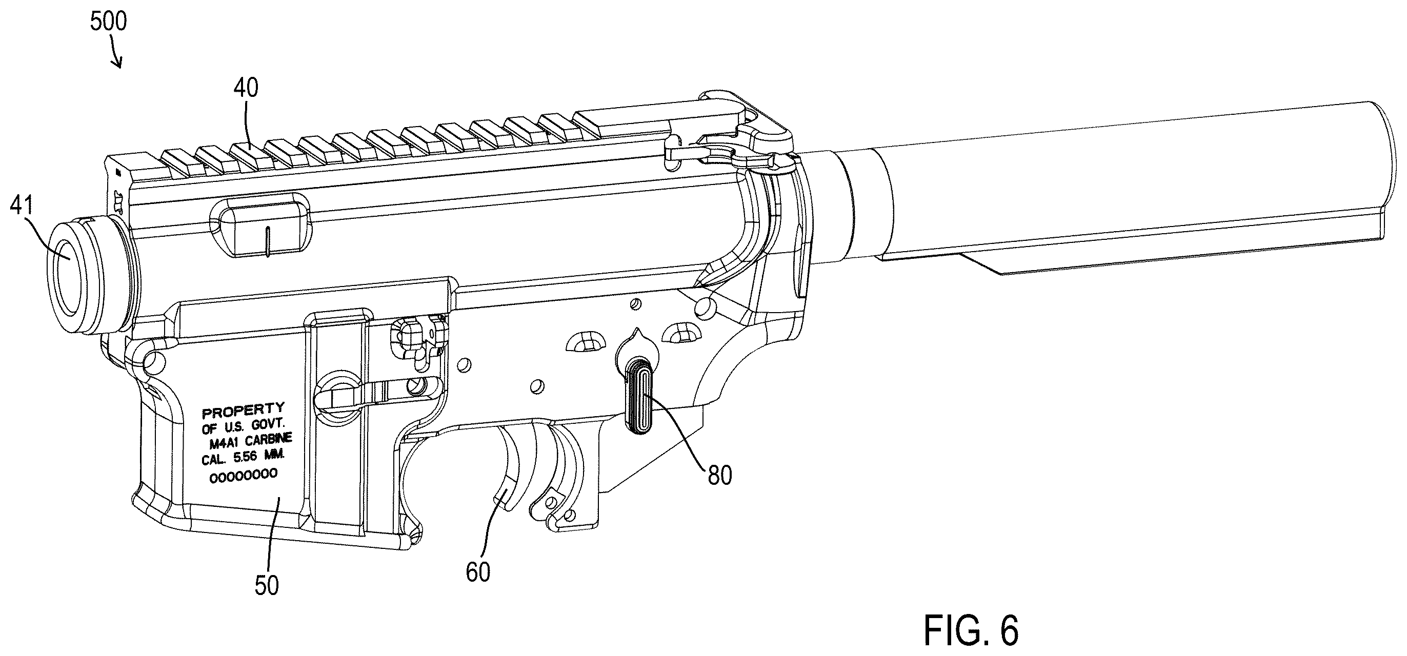 Patent US12460890 Figure 9 – Simulated trigger assemblies