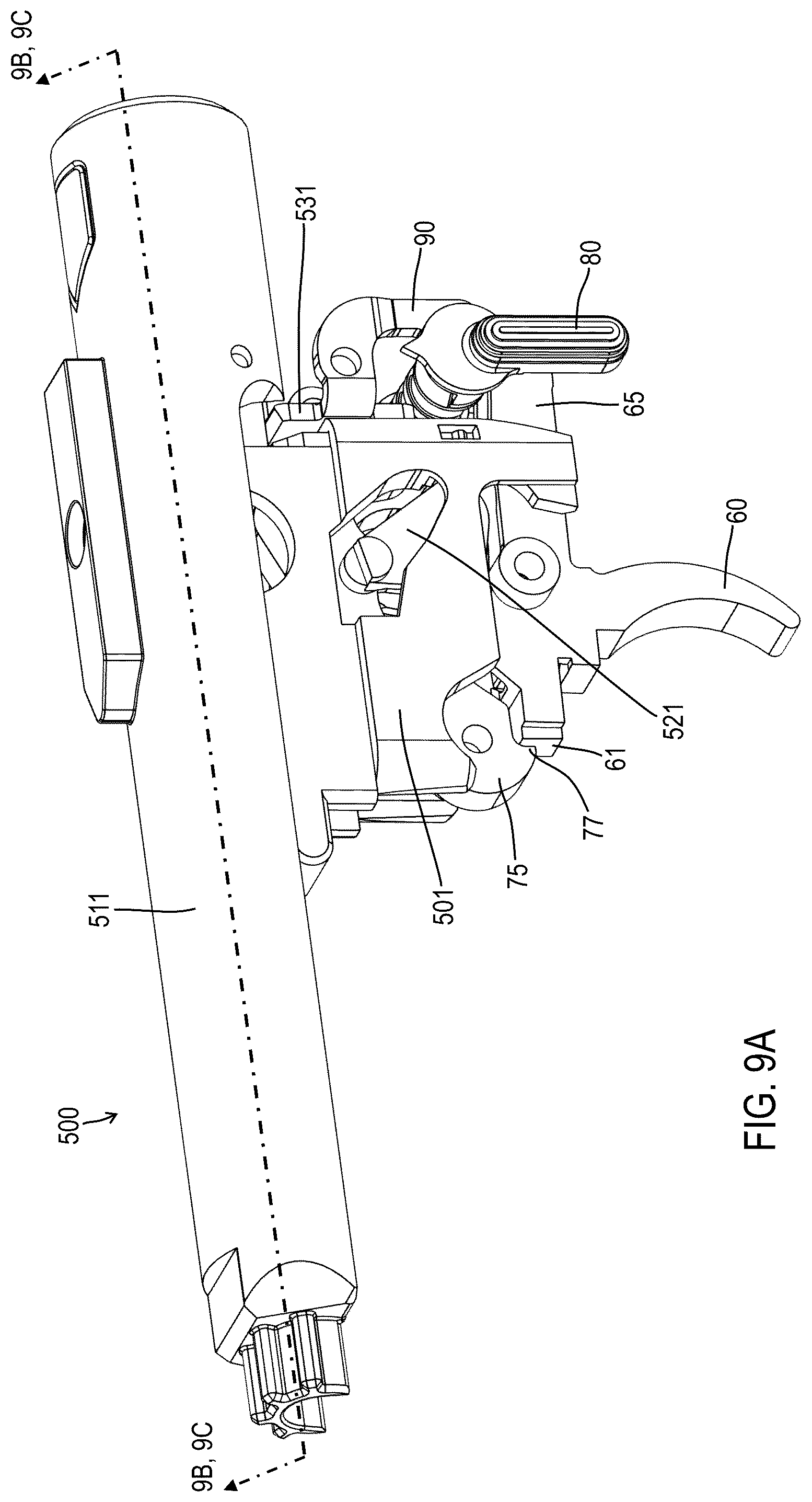 Patent US12460890 Figure 12 – Simulated trigger assemblies
