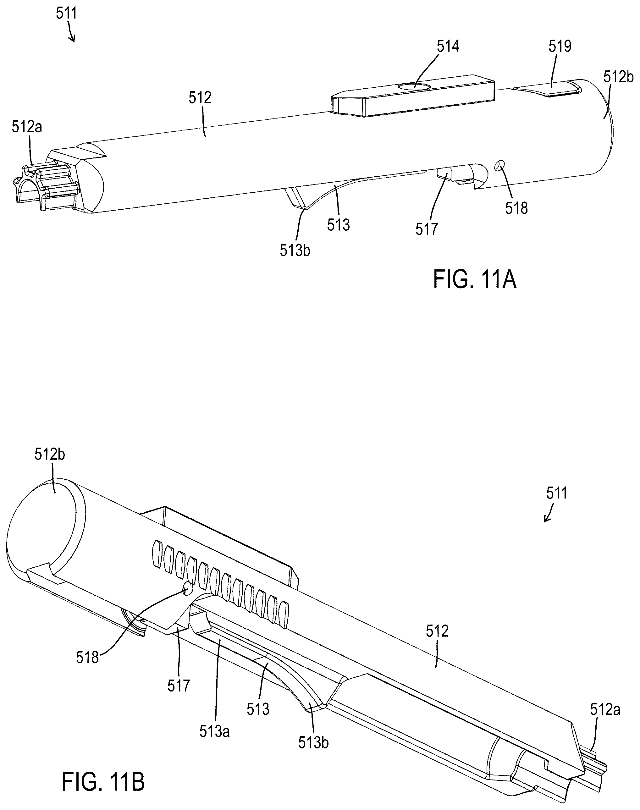 Patent US12460890 Figure 17 – Simulated trigger assemblies