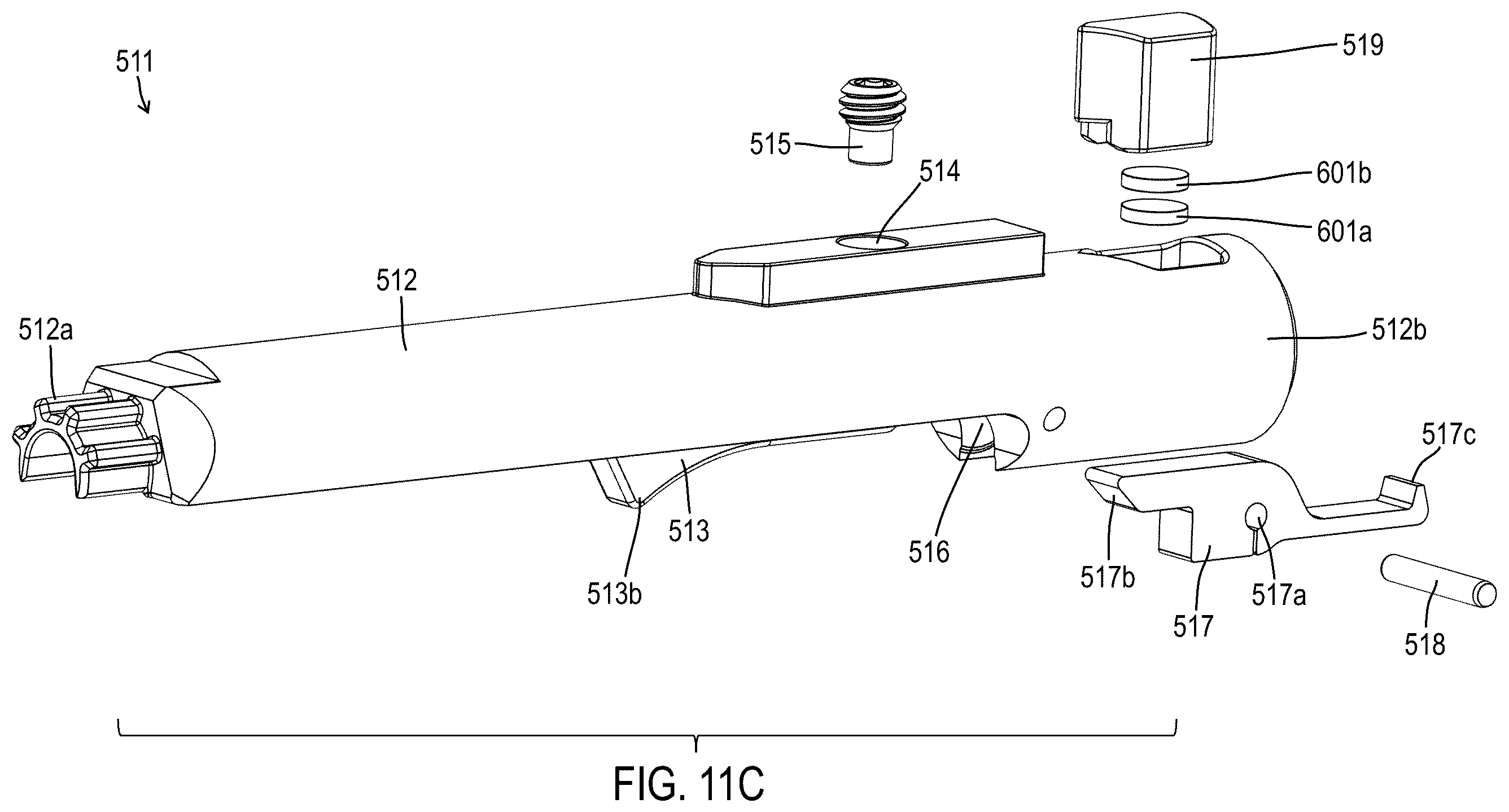 Patent US12460890 Figure 18 – Simulated trigger assemblies