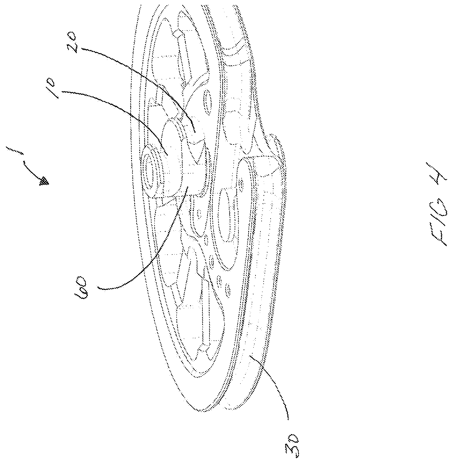 Patent US12460891 Figure 4 – Bow cam having unique cable journals