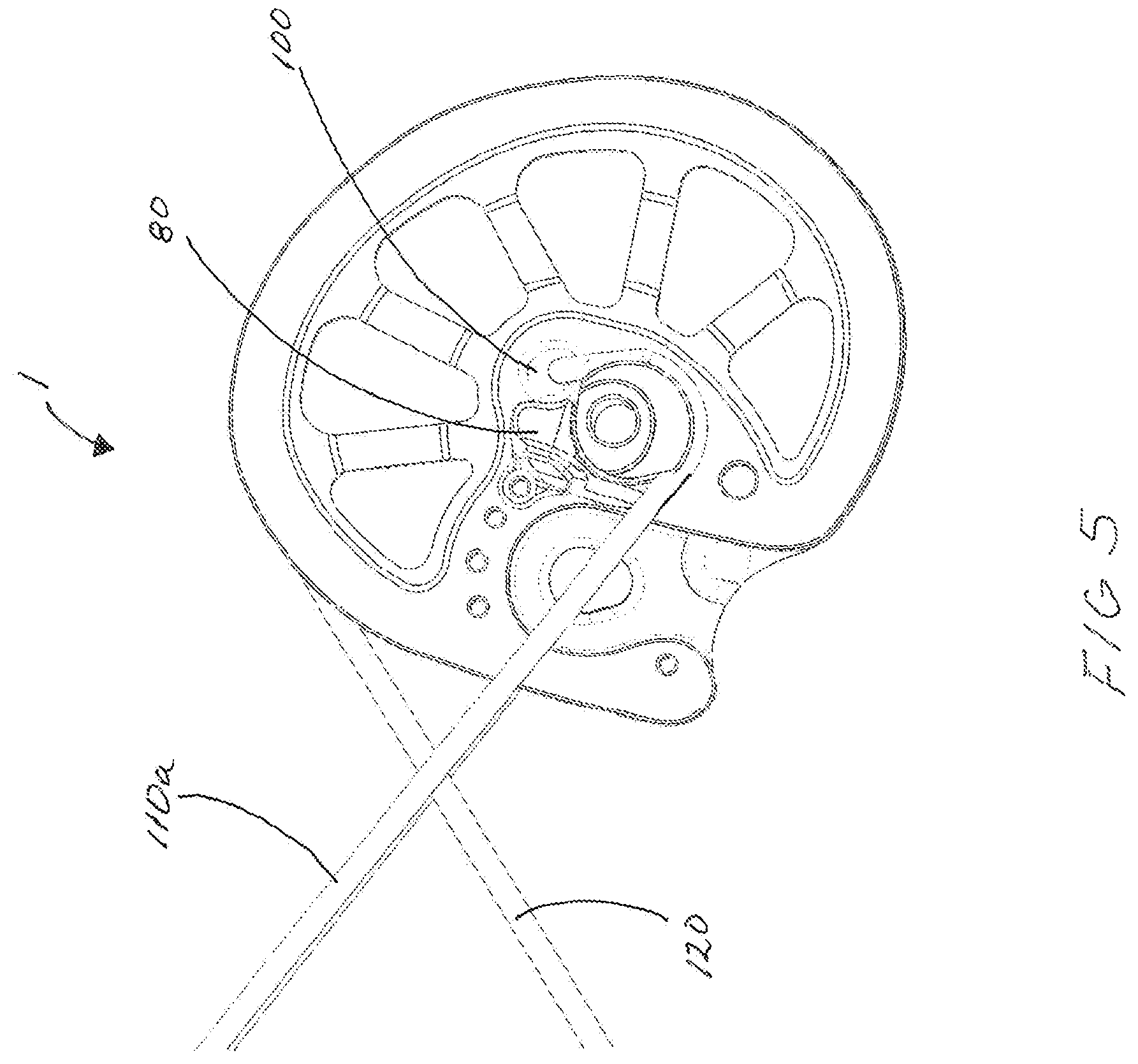 Patent US12460891 Figure 5 – Bow cam having unique cable journals