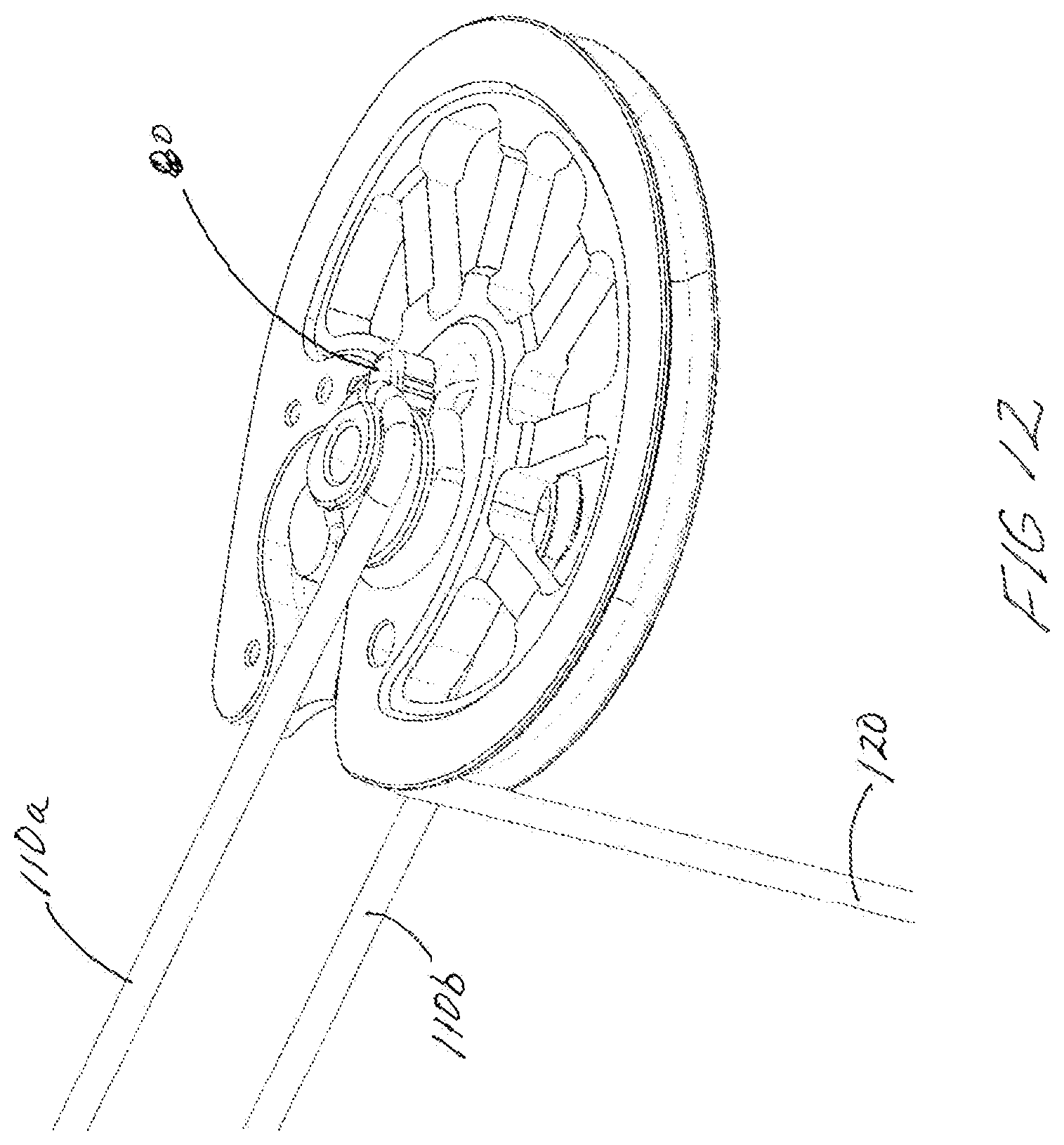Patent US12460891 Figure 12 – Bow cam having unique cable journals