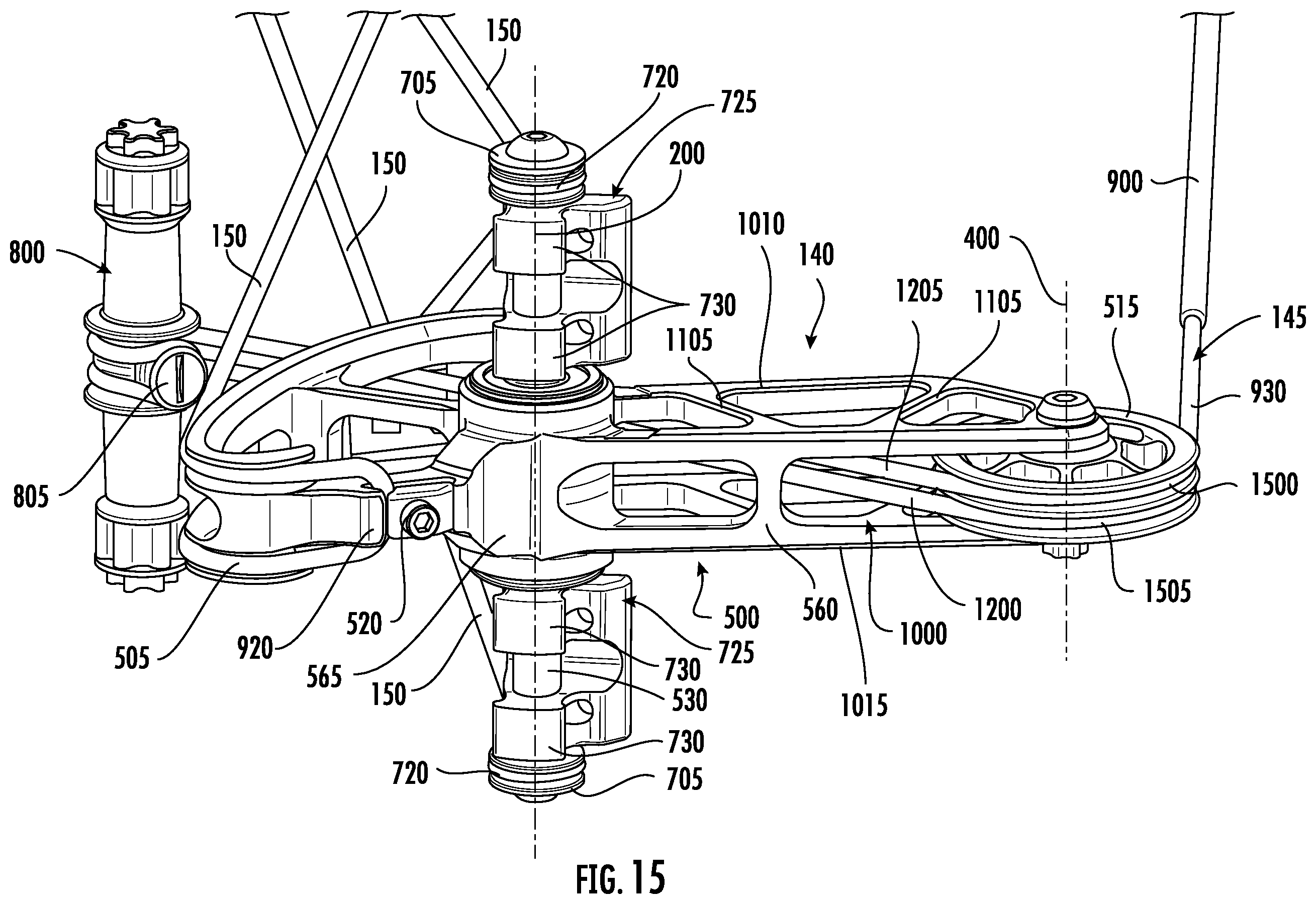 Patent US12460892 Figure 19 – Crossbow with trigger box