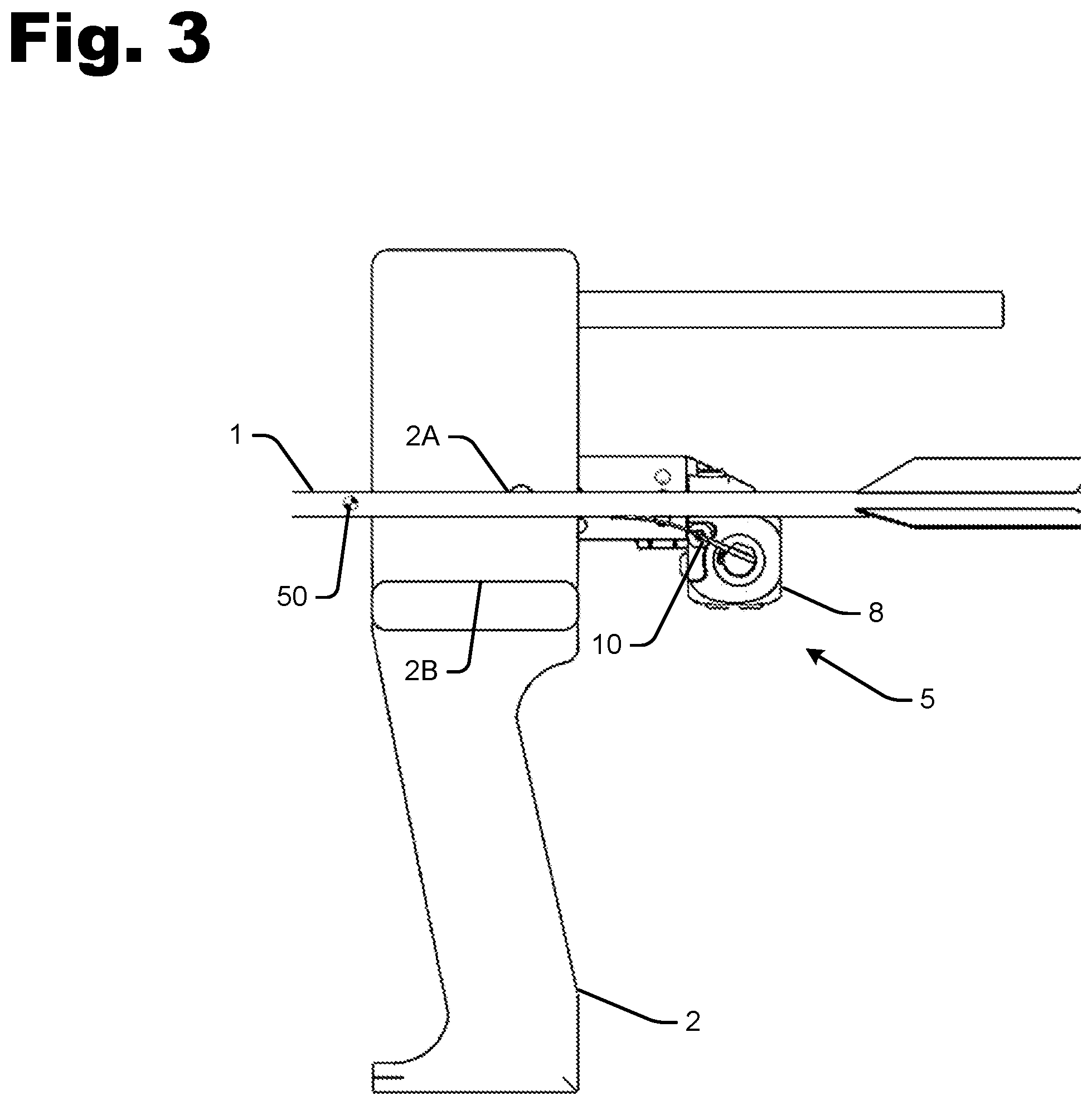 Patent US12460895 Figure 3 – Device for measuring arrow location at rest