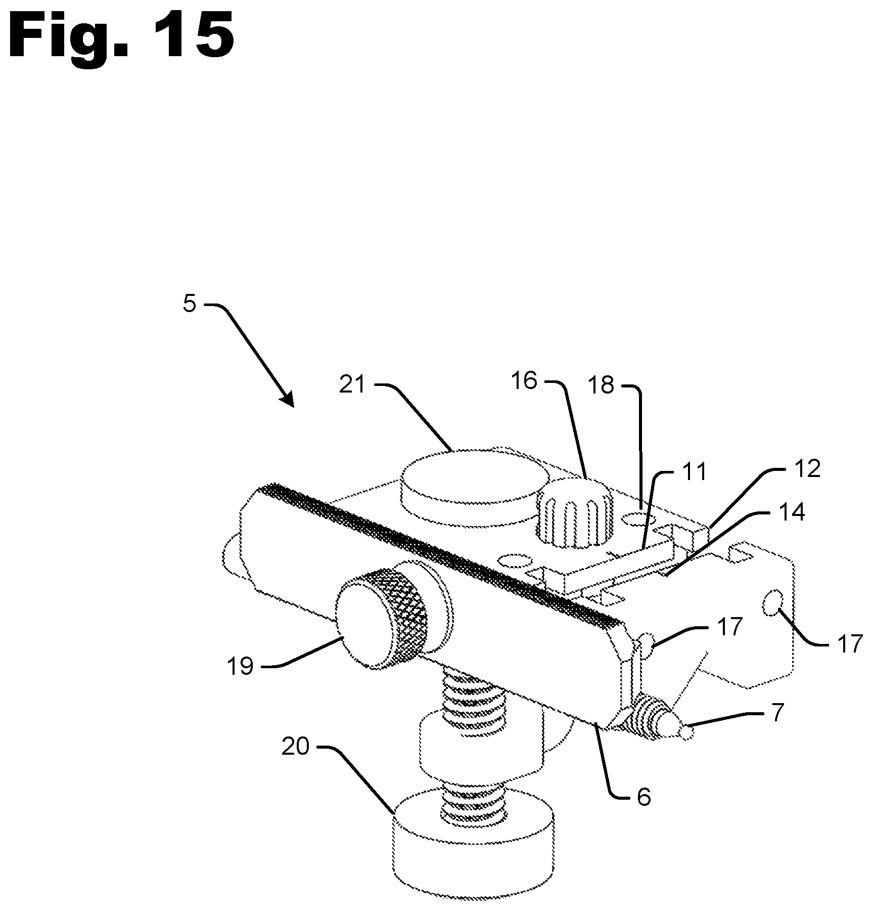 Patent US12460895 Figure 15 – Device for measuring arrow location at rest