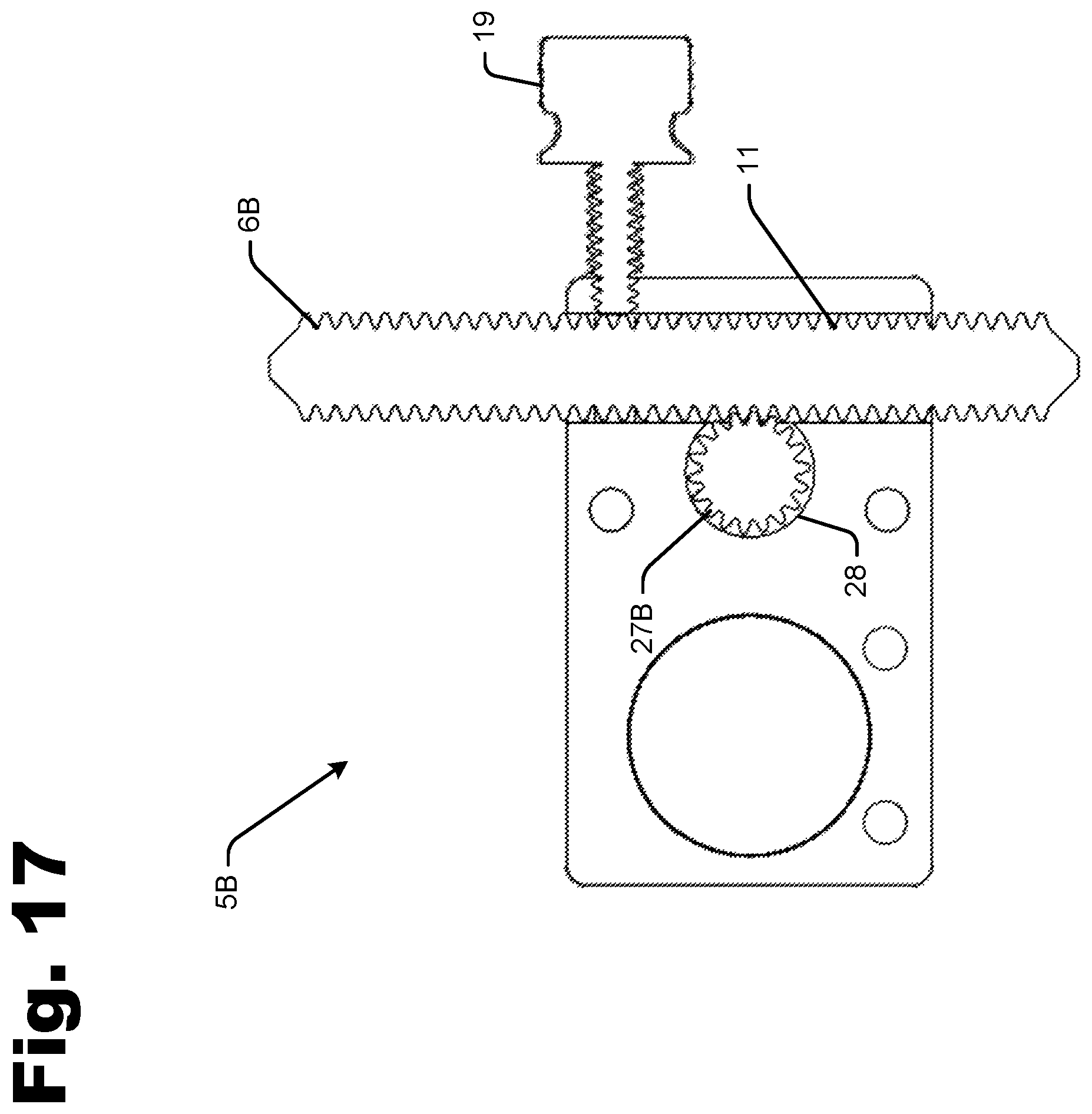 Patent US12460895 Figure 17 – Device for measuring arrow location at rest