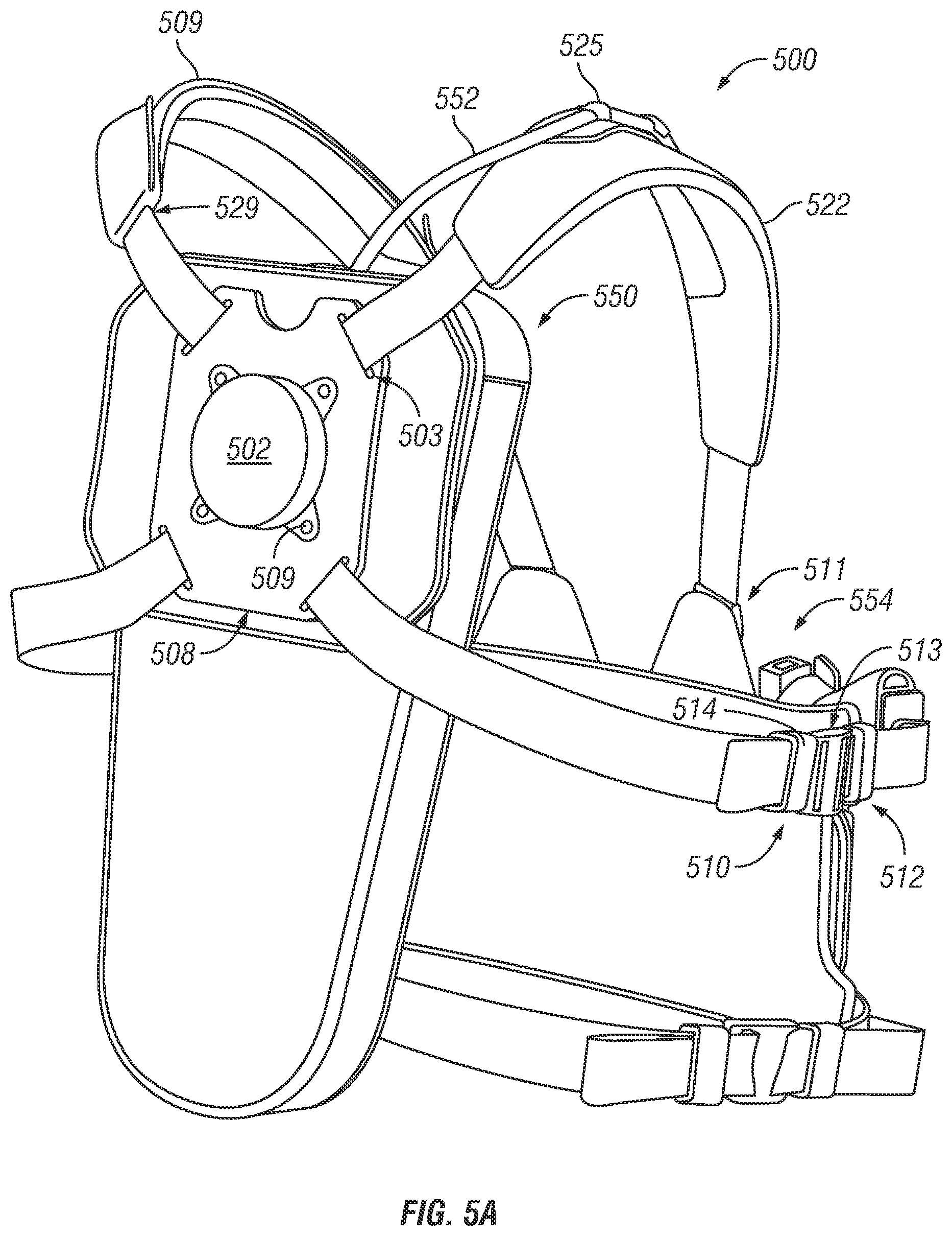 Patent US12460896 Figure 8 – Apparatus and system for carrying outdoor equipment