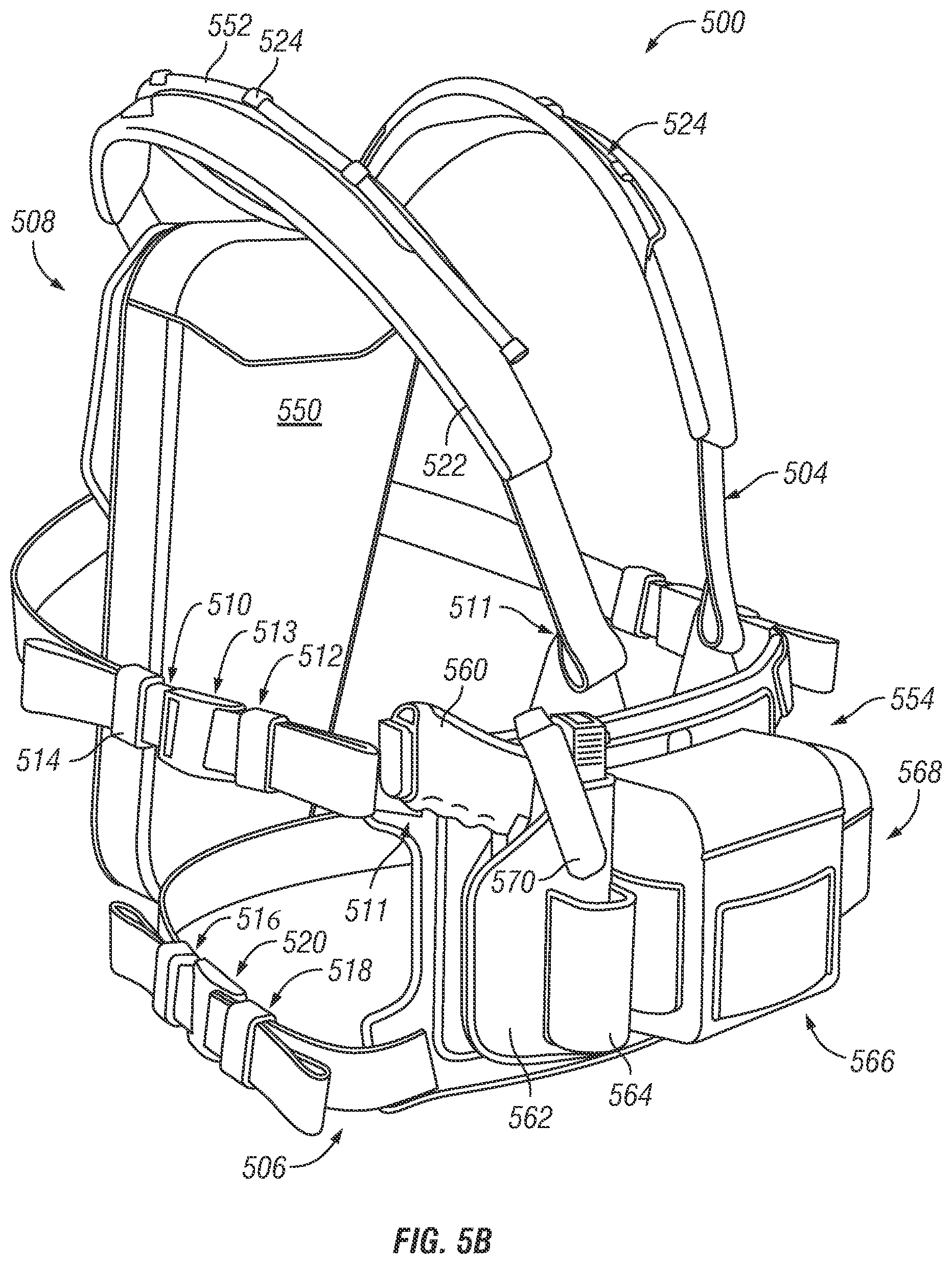 Patent US12460896 Figure 9 – Apparatus and system for carrying outdoor equipment
