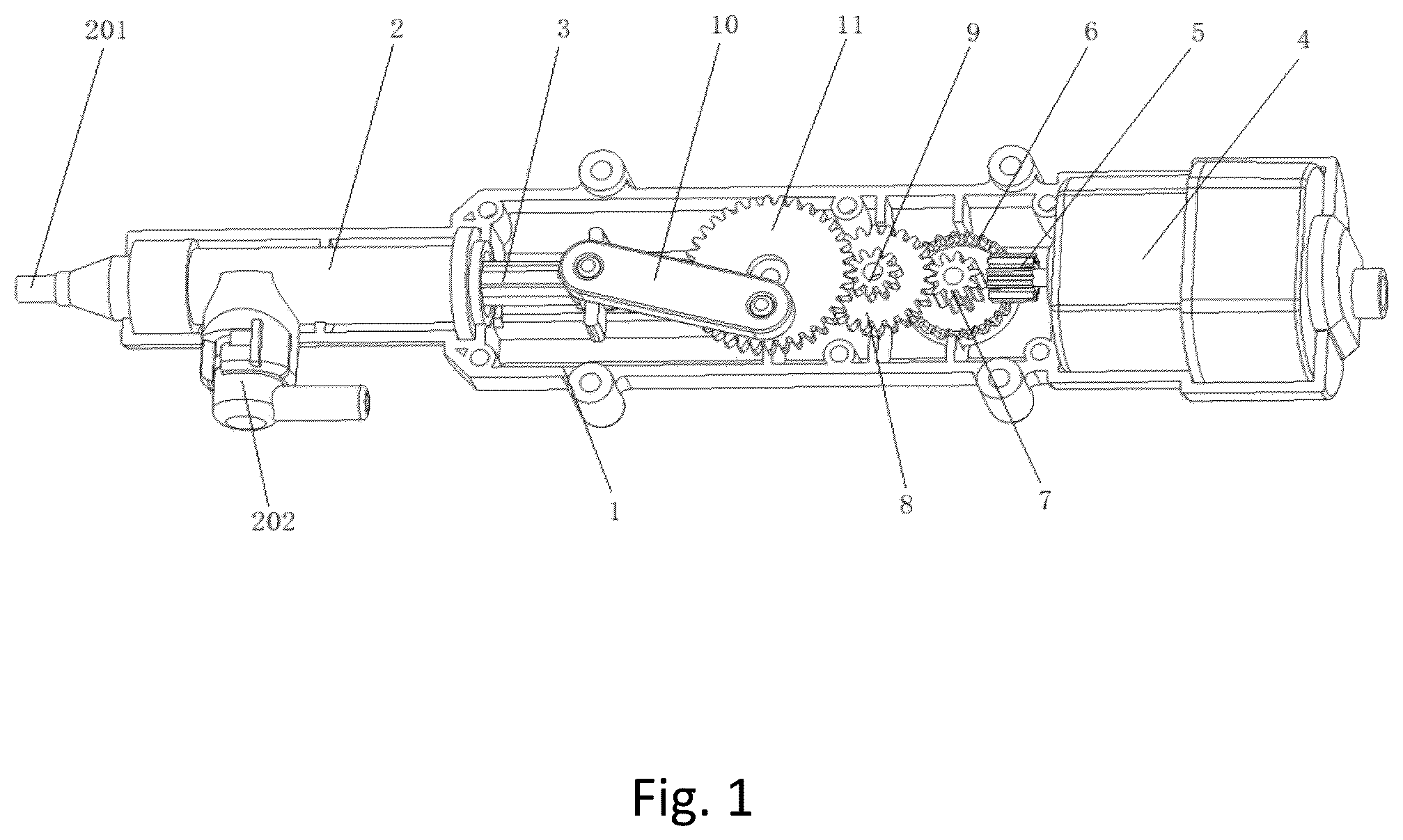 Patent US12460898 Figure 1 – Water spray structure of a continuous shooting toy water gun