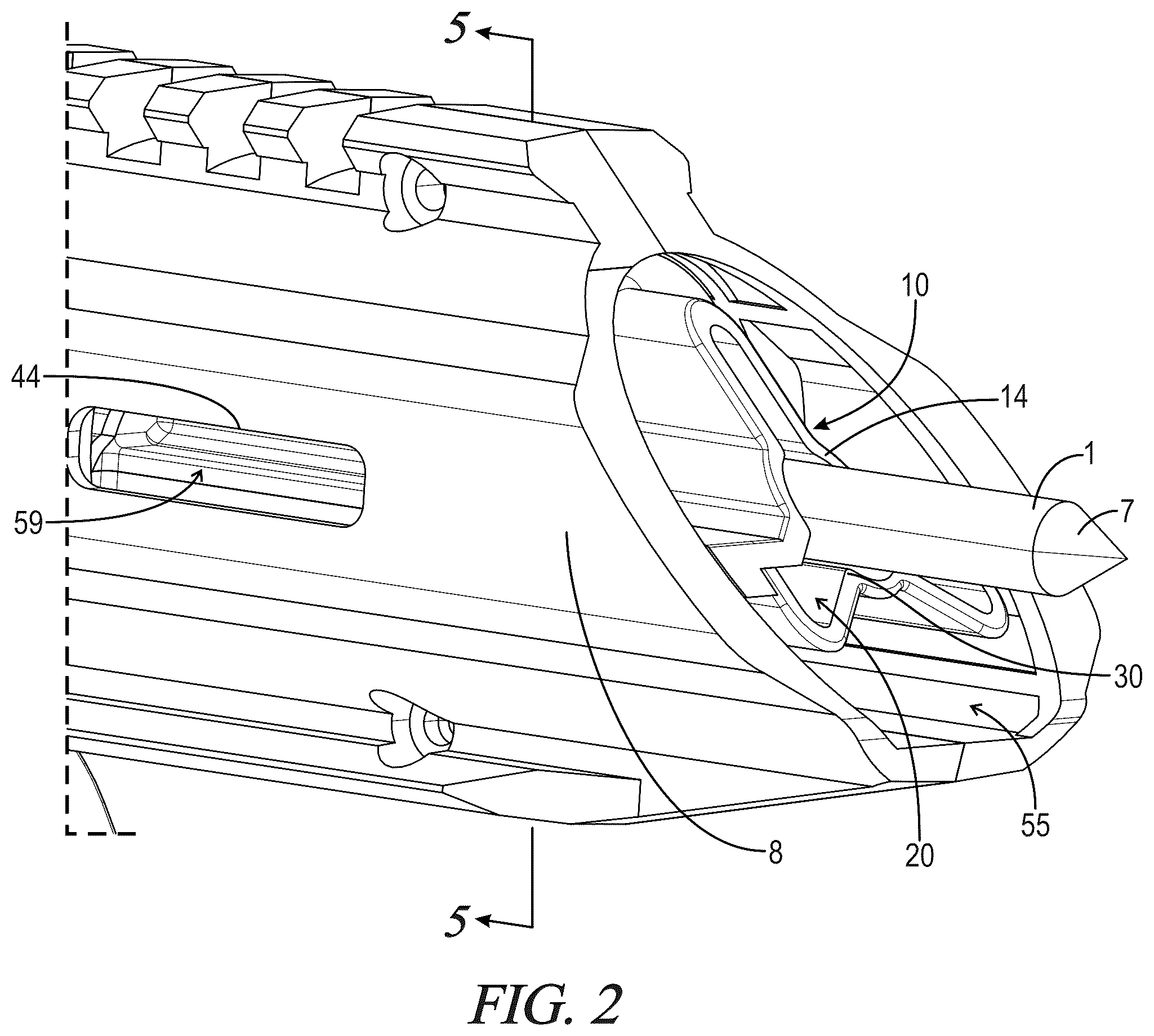 Patent US12460900 Figure 2 – Arrow stabilizer for archery airguns