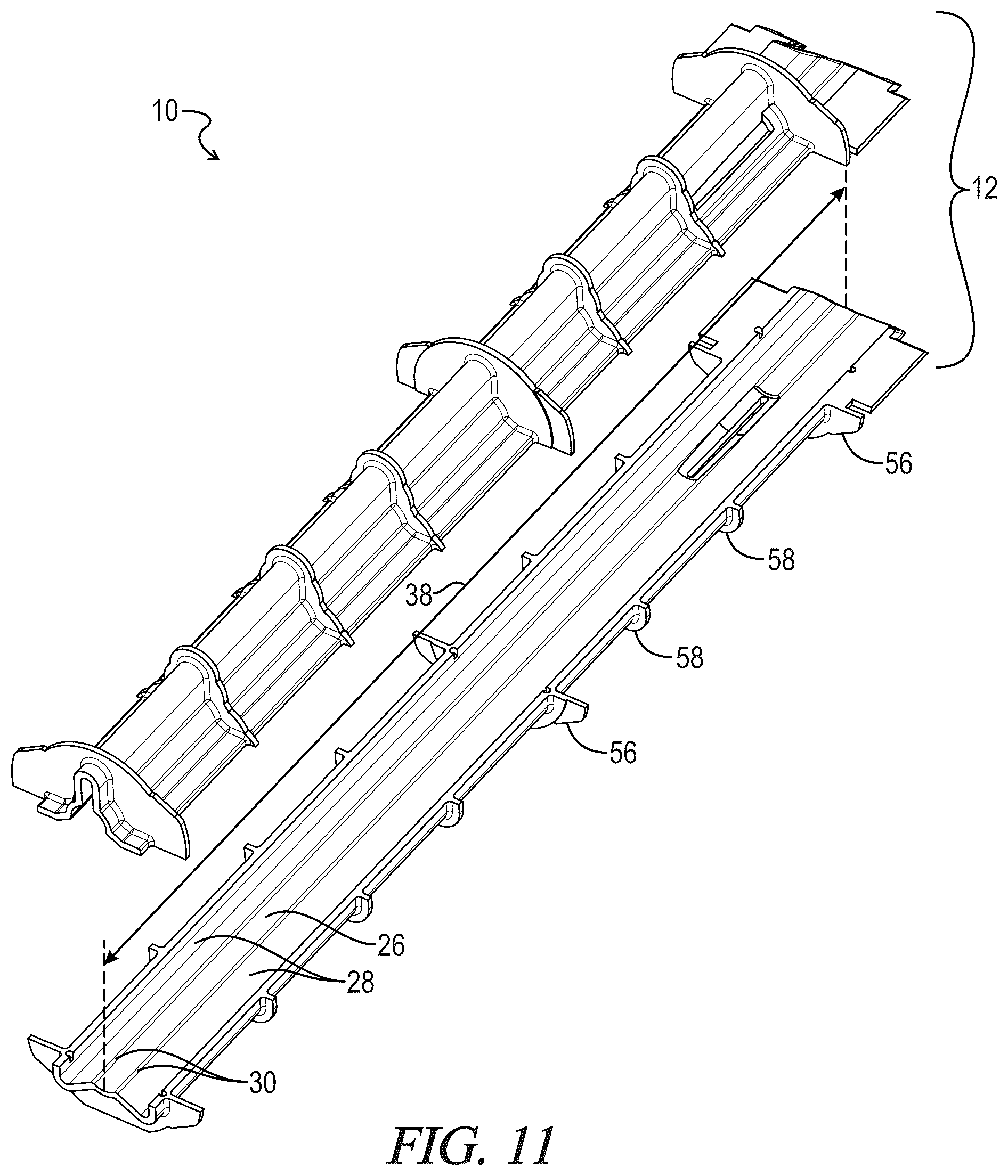 Patent US12460900 Figure 9 – Arrow stabilizer for archery airguns