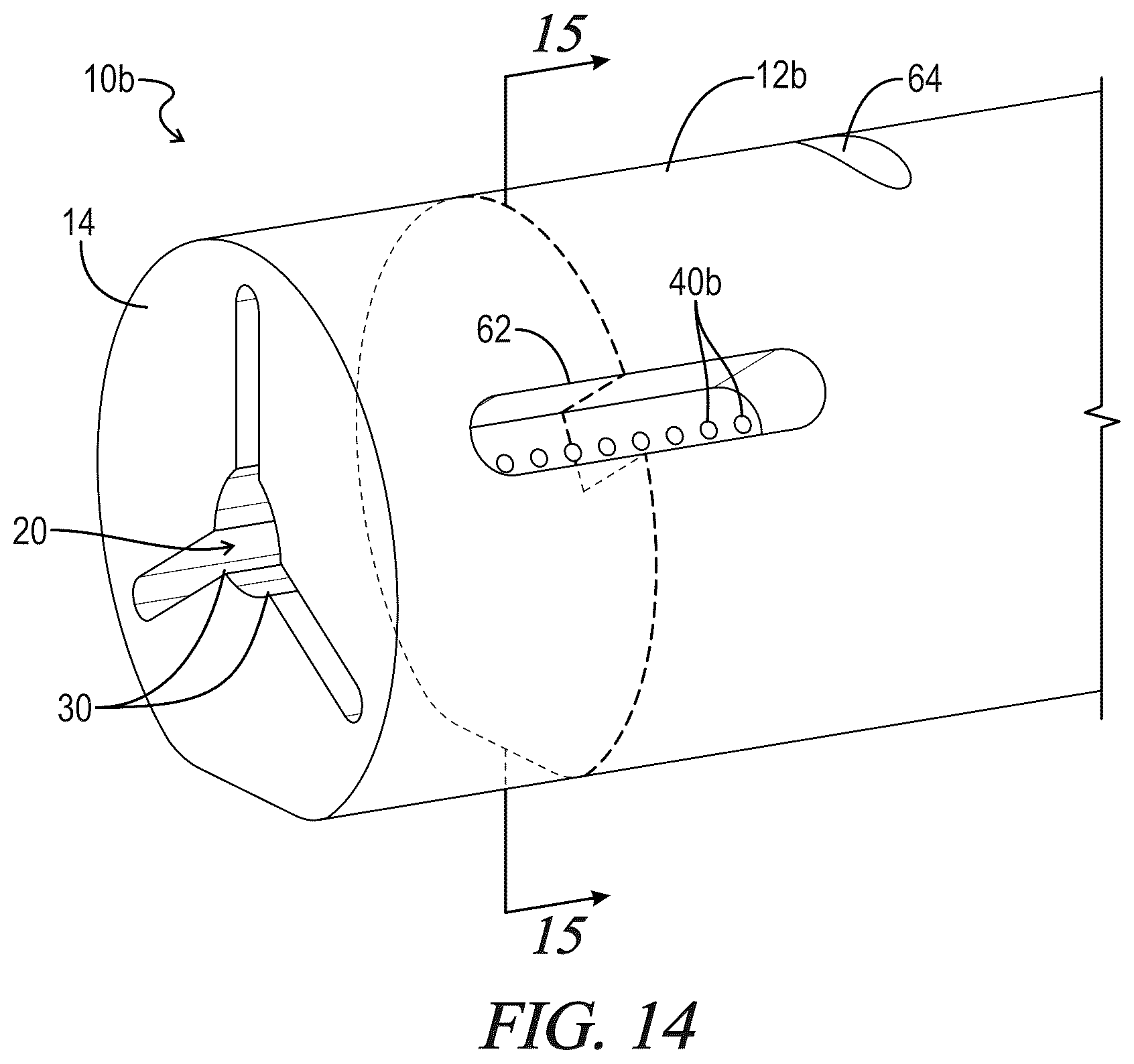 Patent US12460900 Figure 12 – Arrow stabilizer for archery airguns