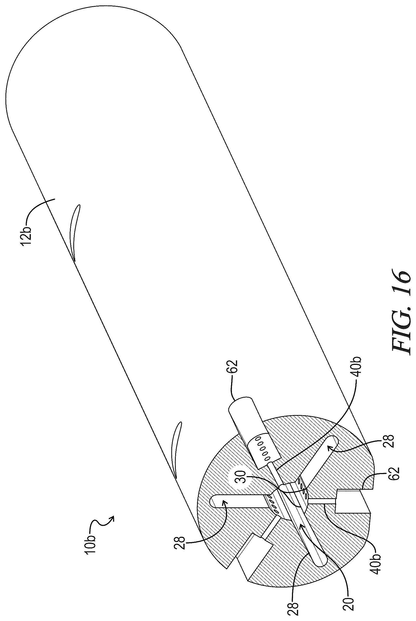 Patent US12460900 Figure 14 – Arrow stabilizer for archery airguns
