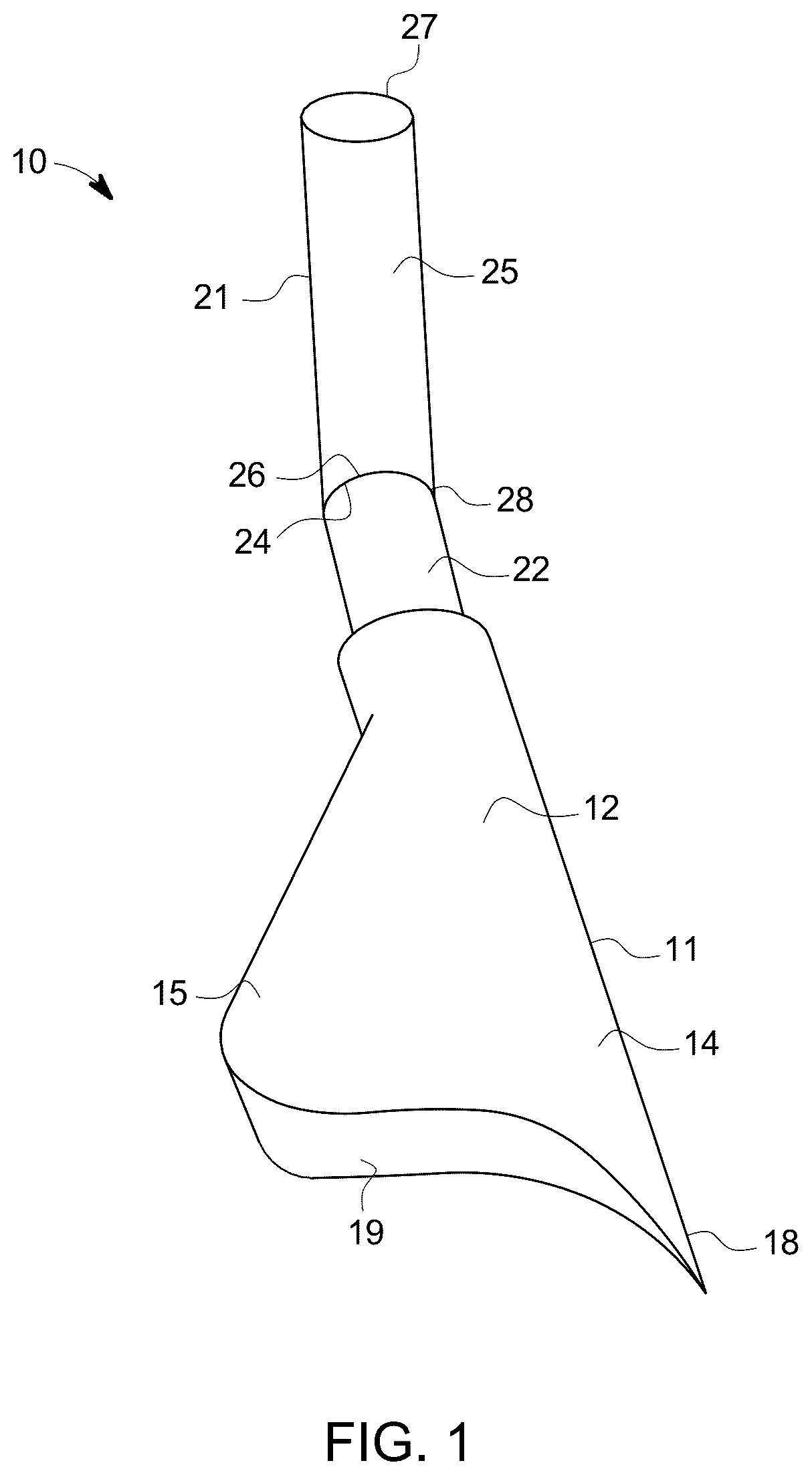 Patent US12460902 Figure 1 – Handgun wedge stabilizing brace