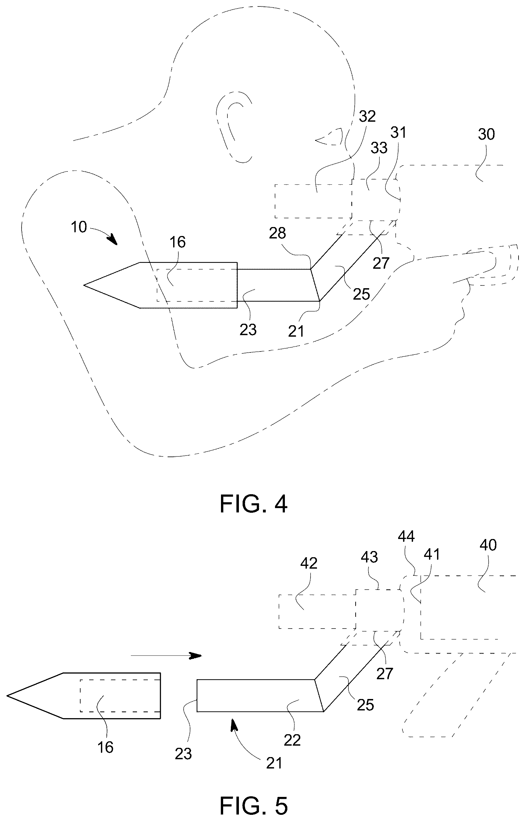 Patent US12460902 Figure 3 – Handgun wedge stabilizing brace