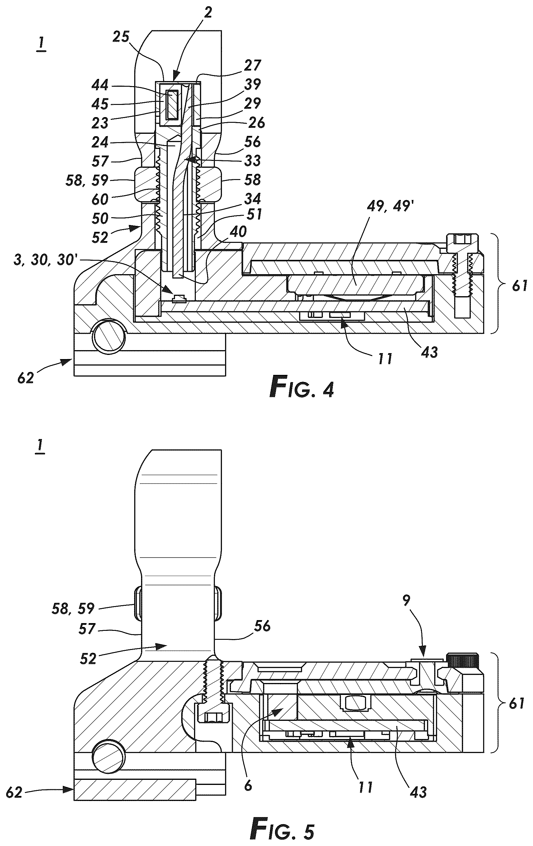 Patent US12460903 Figure 4 – Gunsight illumination system